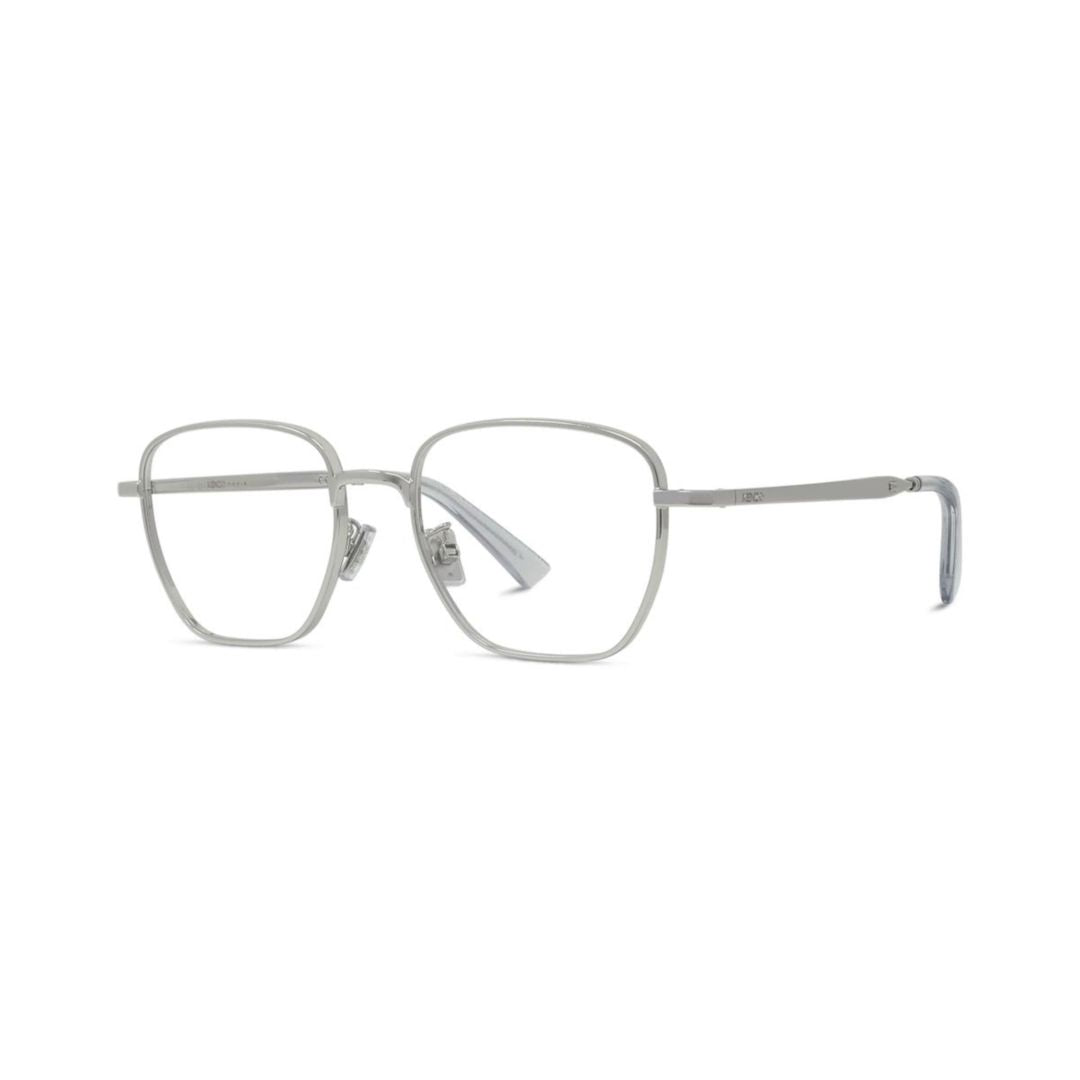 Kz50232u Slim Silver Metal Frame Eyeglasses