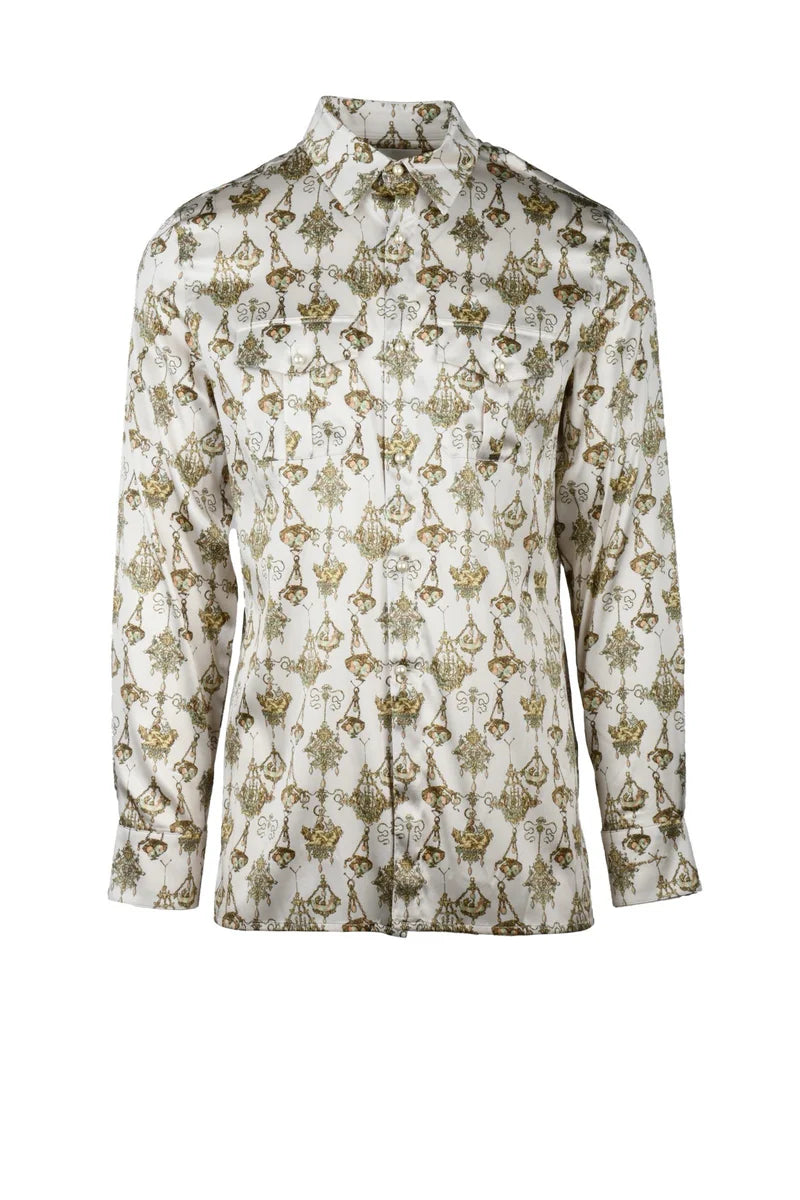 Silk Shirt - White