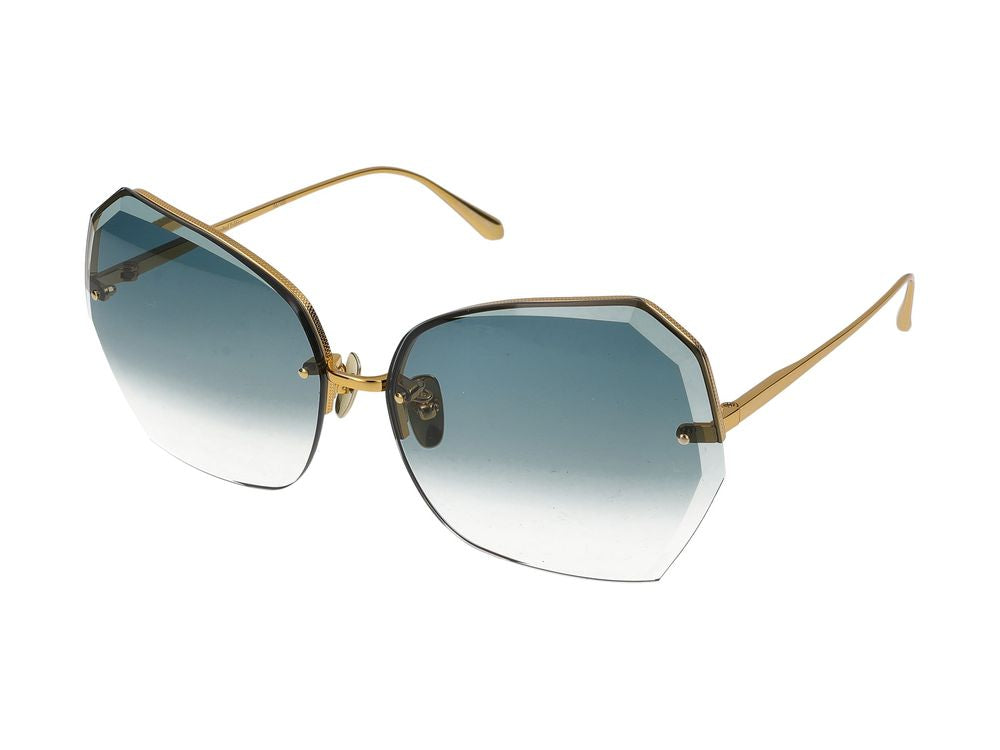 Sunglasses Linda Farrow LFL1546 Lila C2 Yellow Gold/Light Gold 69/15/140