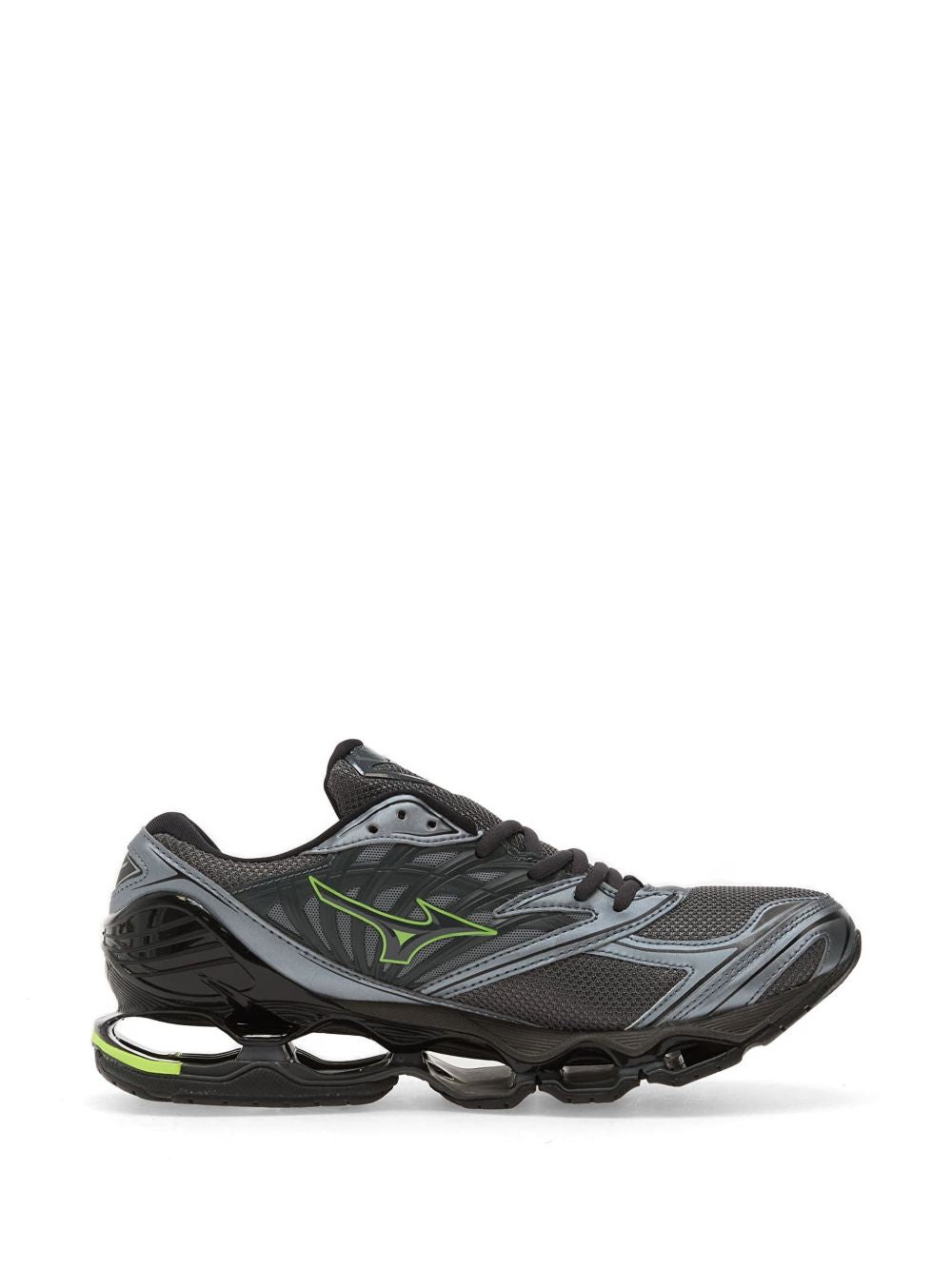 Lace-Up Sneakers With Mesh Upper