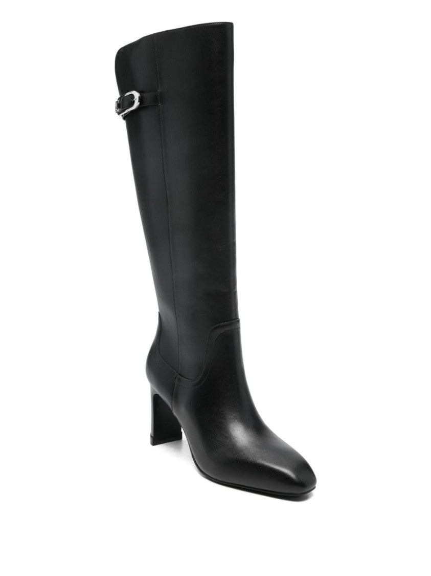 Knee-High Boots with Pointed Toe
