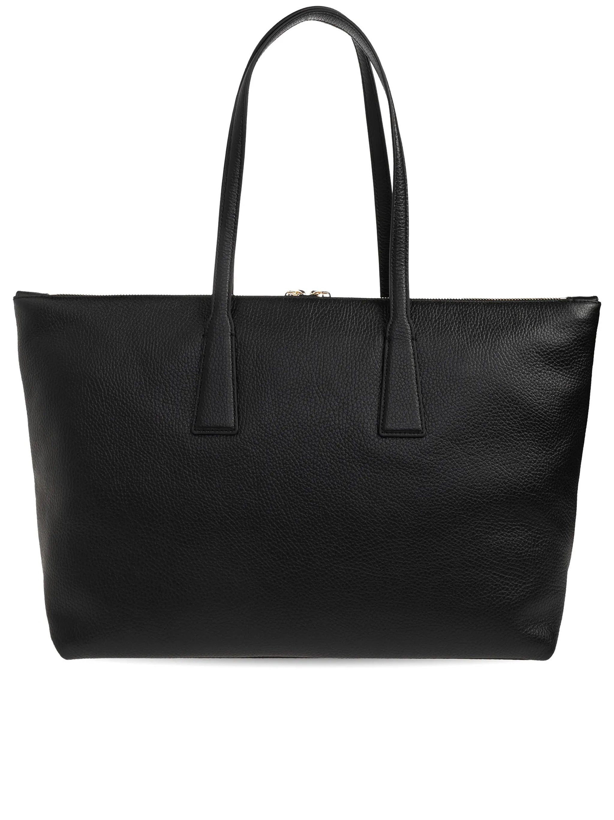 Olivia L Tote Rectangular Textured Leather Tote