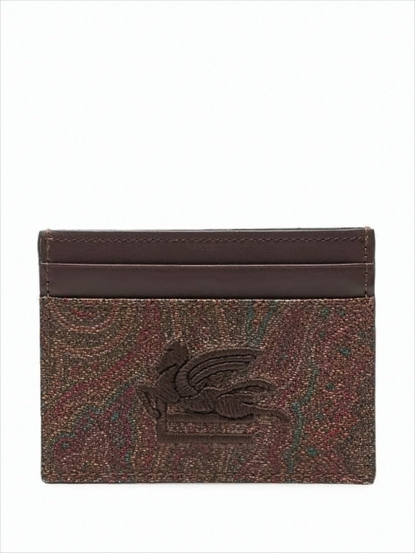 Textured Fabric Cardholder