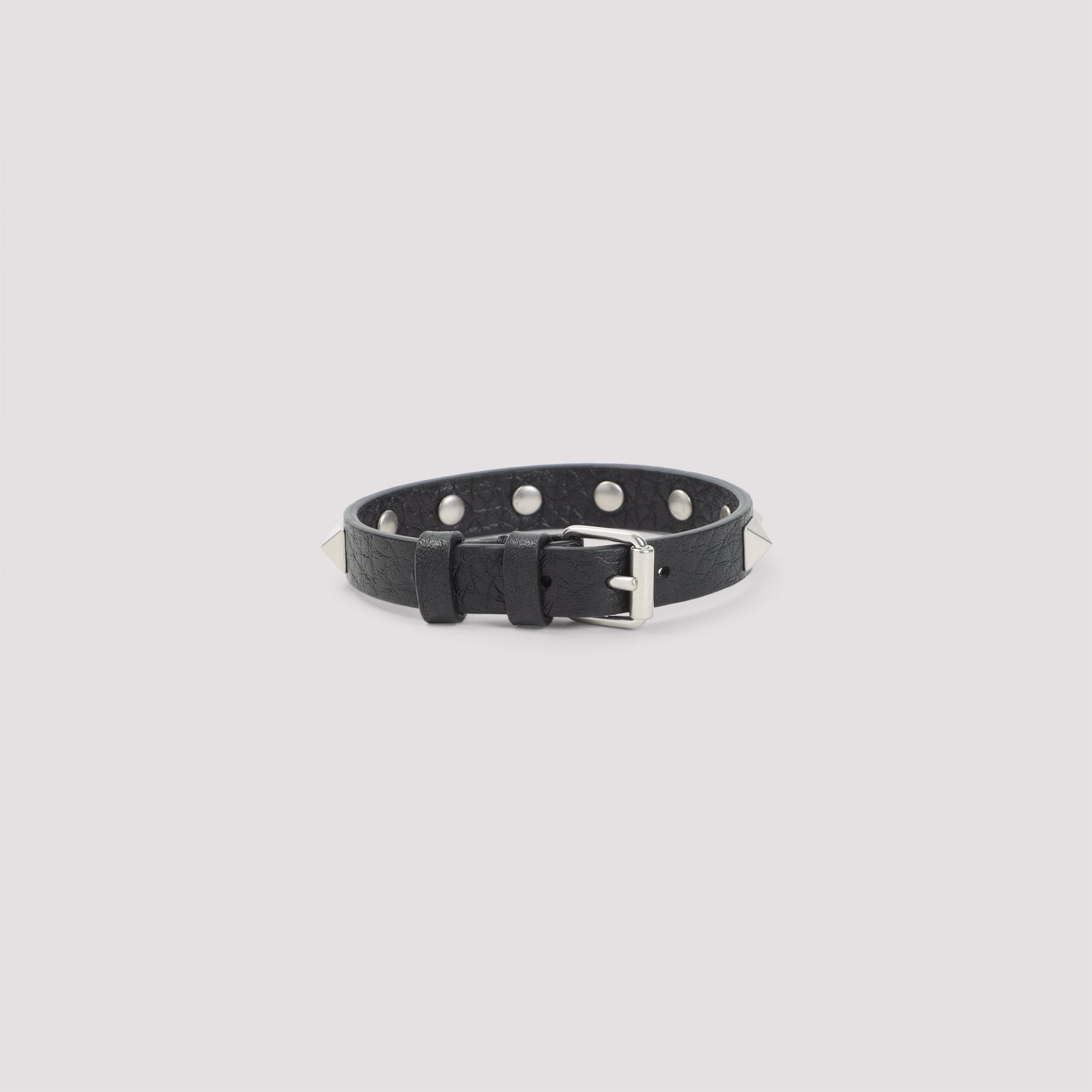 Black Leather Bracelet