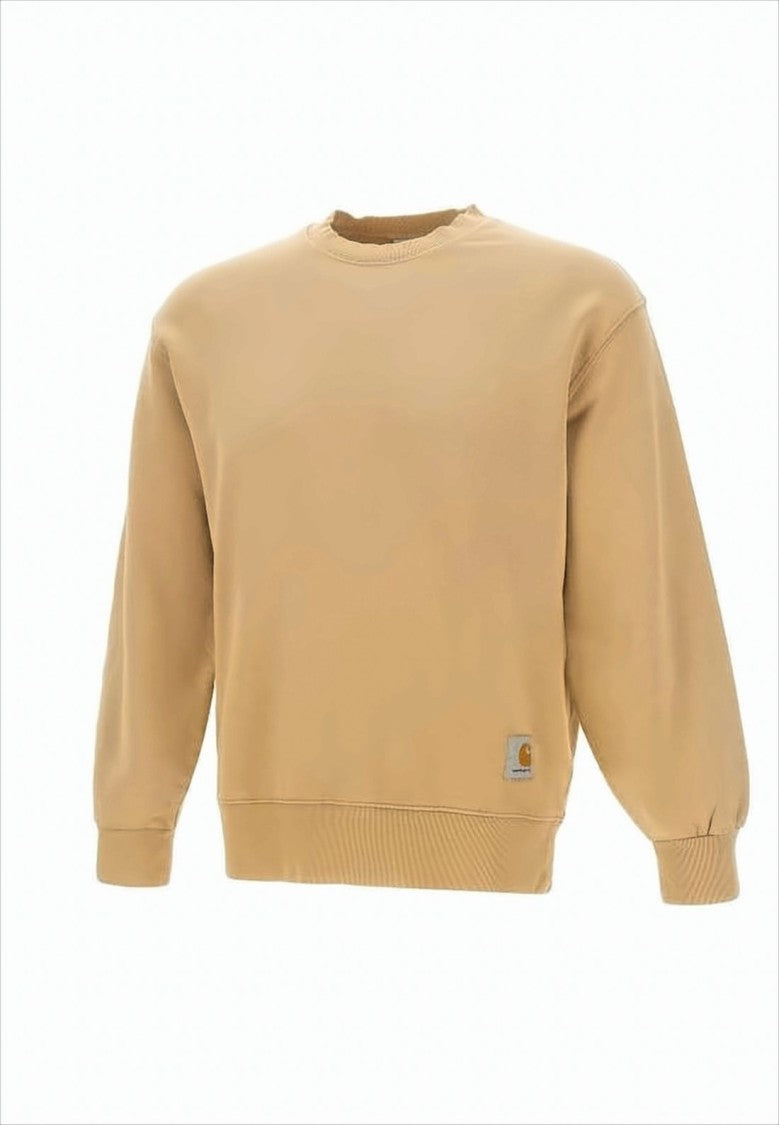 Relaxed-Fit Long-Sleeve Crewneck Sweatshirt