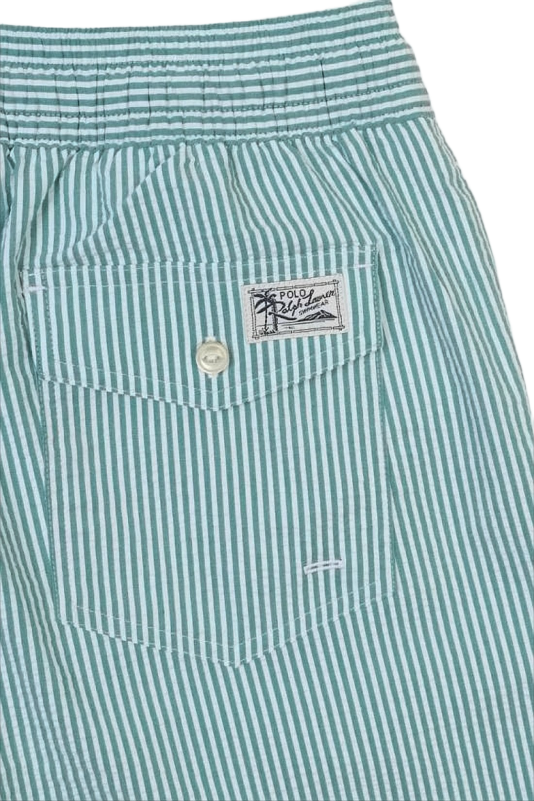 Classic Vertical Stripe Swim Shorts
