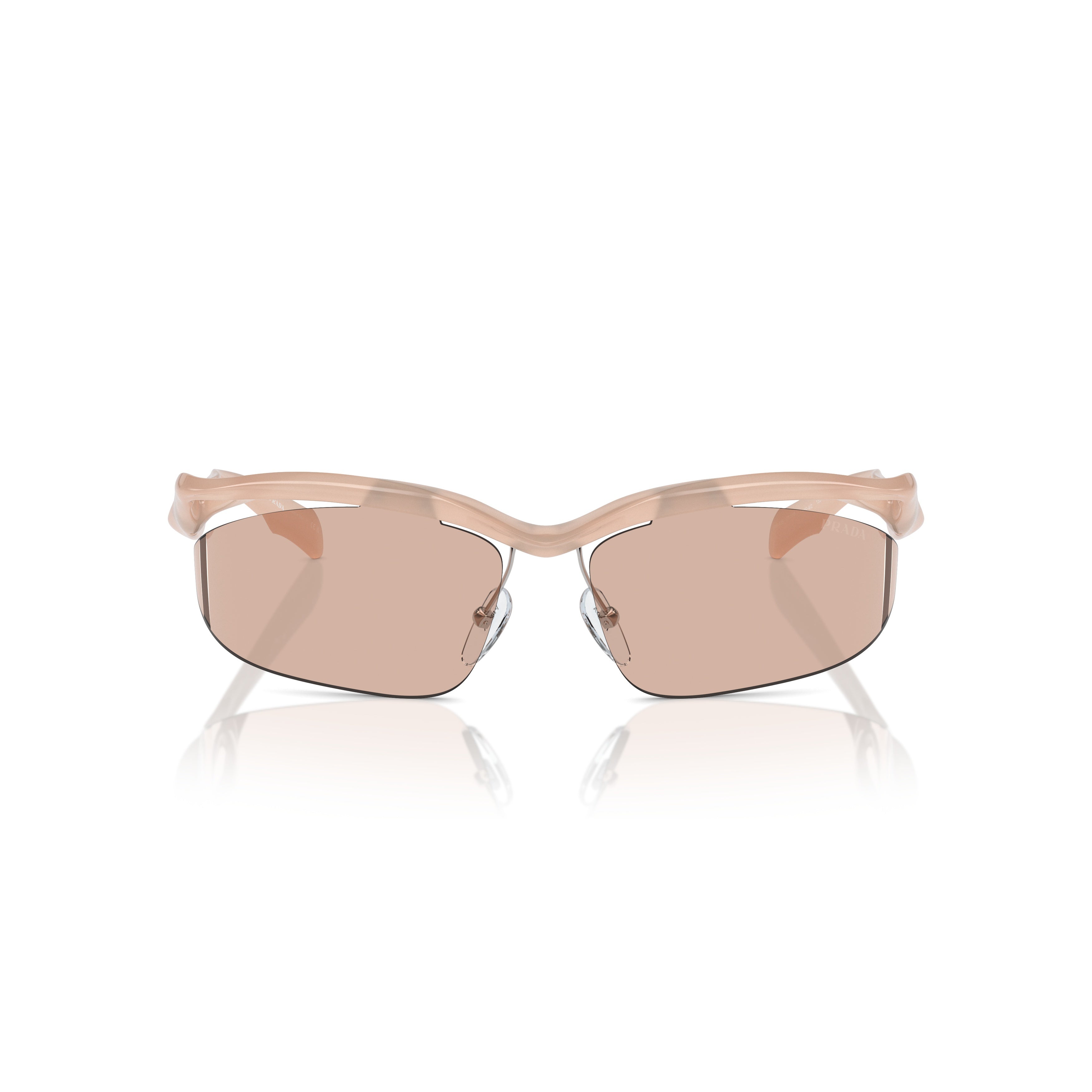 0pr A25s Semi-Rimless Sunglasses