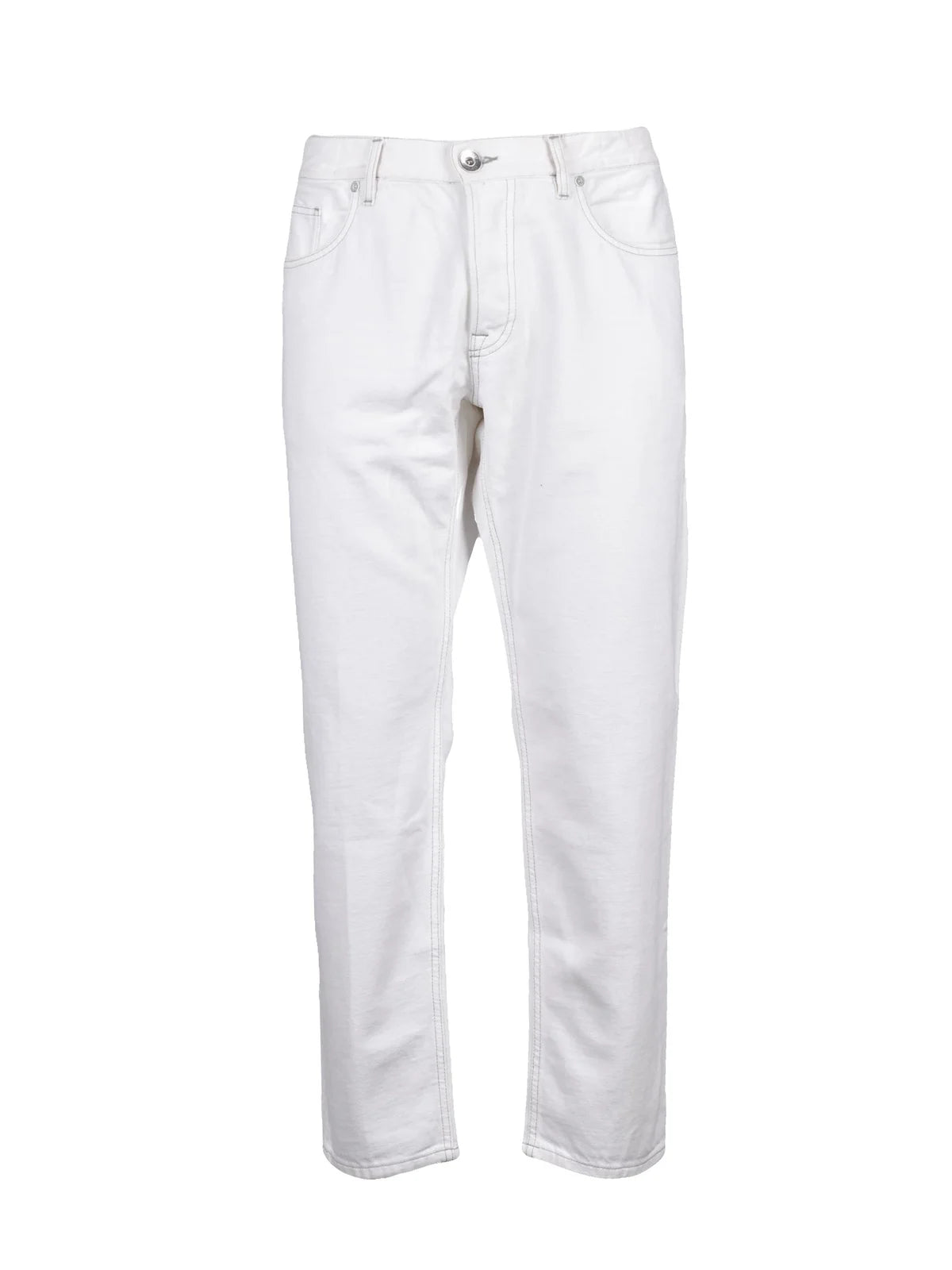 White Cotton Jeans