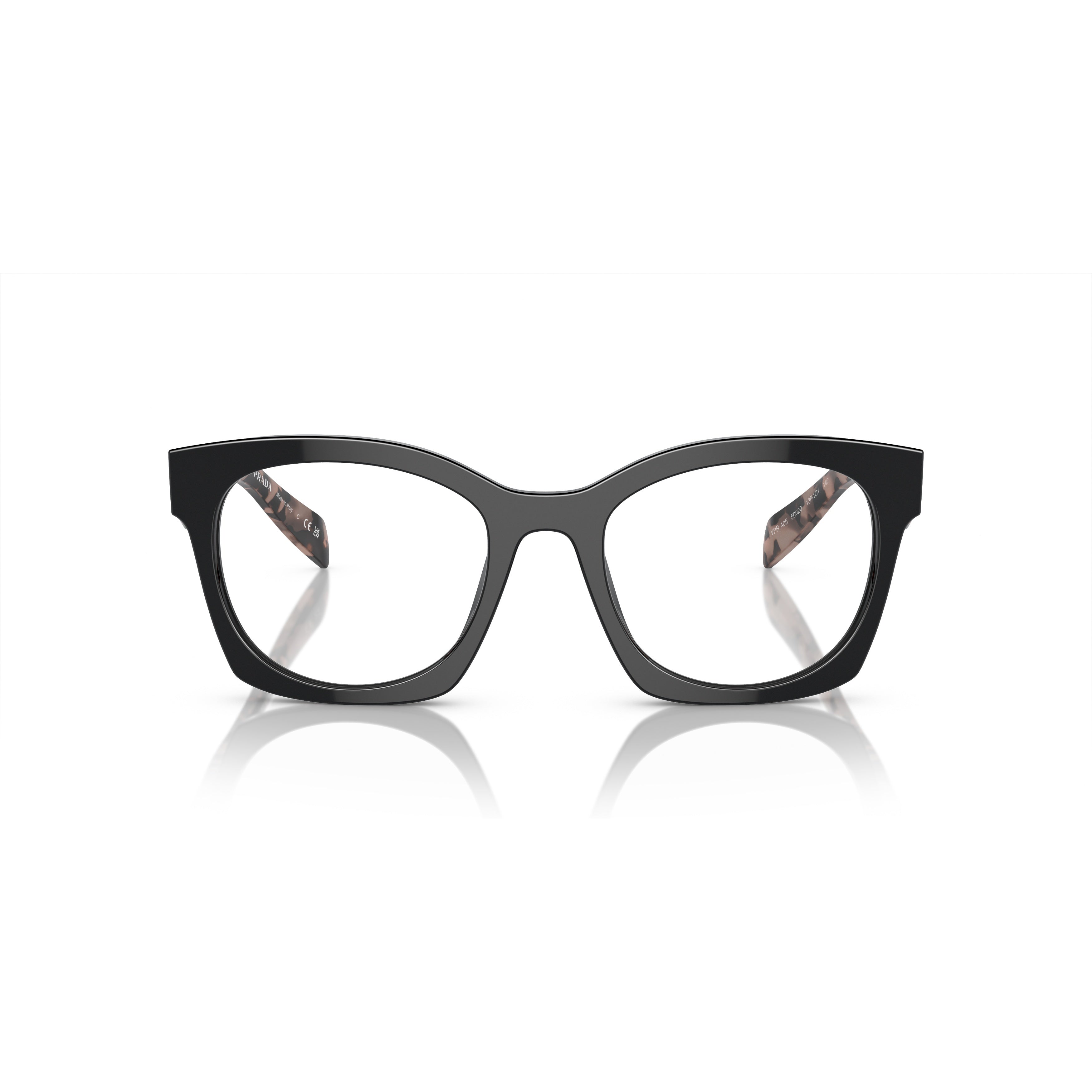 0pr A05v Square Black Acetate Sunglasses