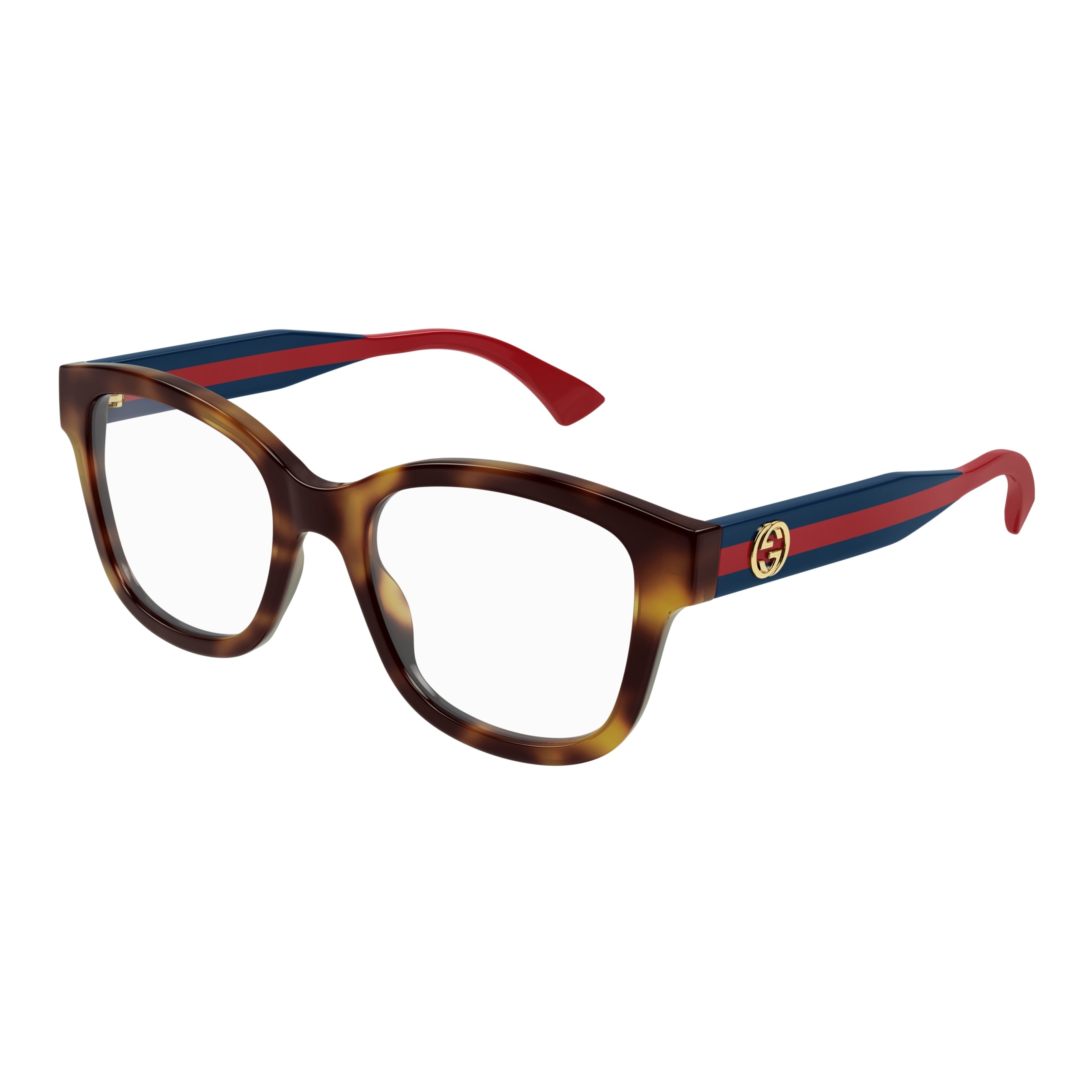 Gg1863o Square Tortoiseshell Frame Sunglasses