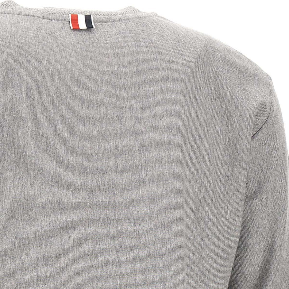 Long-Sleeve Cotton T-Shirt with Signature Stripe Detail