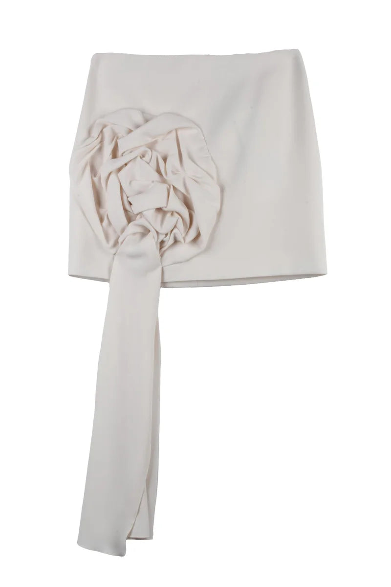 Zulia Miniskirt - White