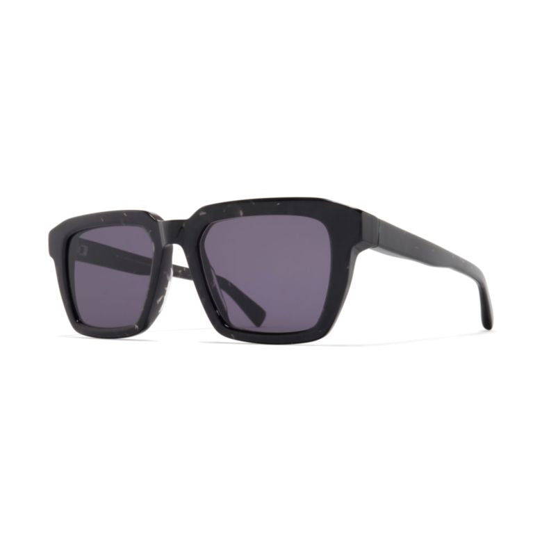 Soma Square-Shaped Black Acetate Sunglasses