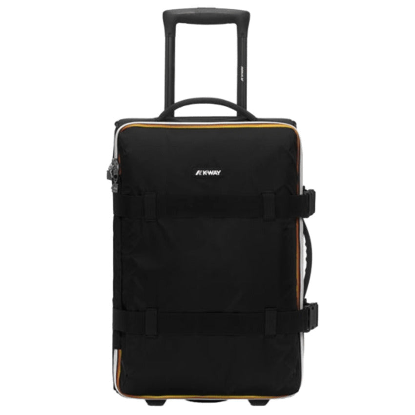 Black Ripstop Nylon Travel Trolley