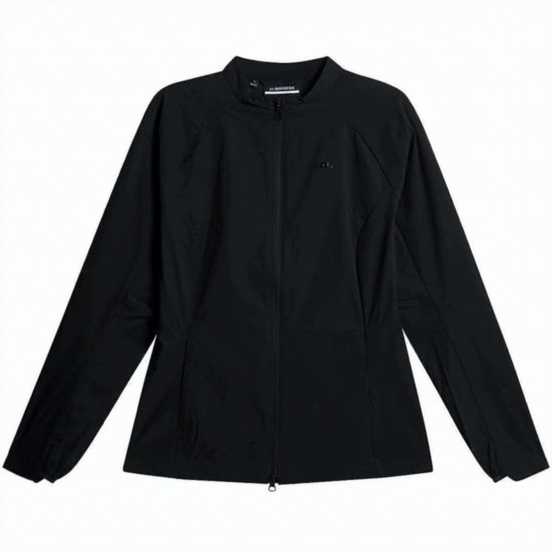 Fitted Jacket with Front Zipper Closure