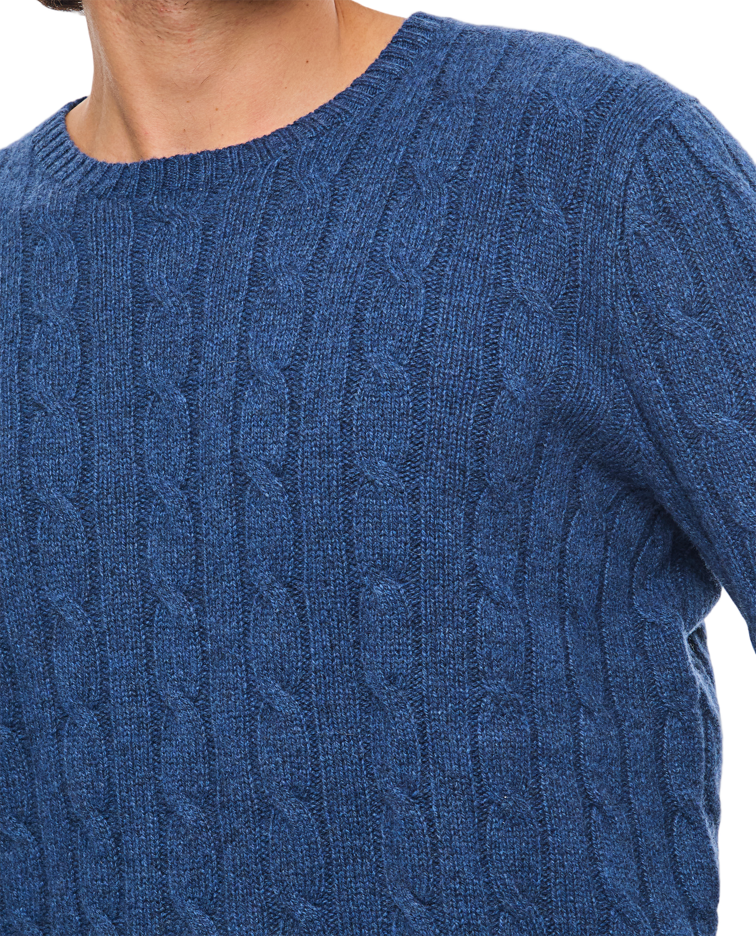 Textured Cable Knit Pullover
