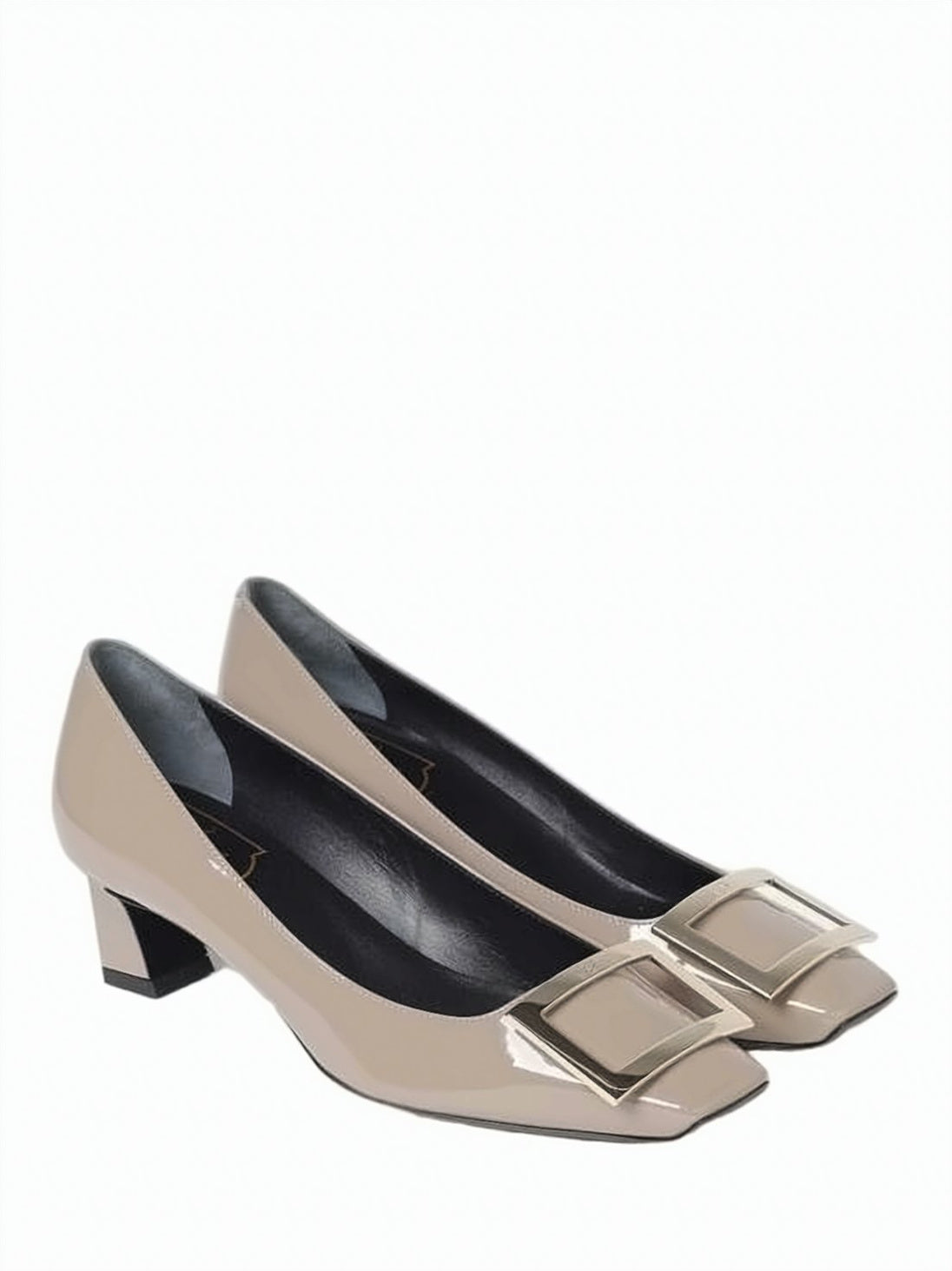 Glossy Leather Pumps