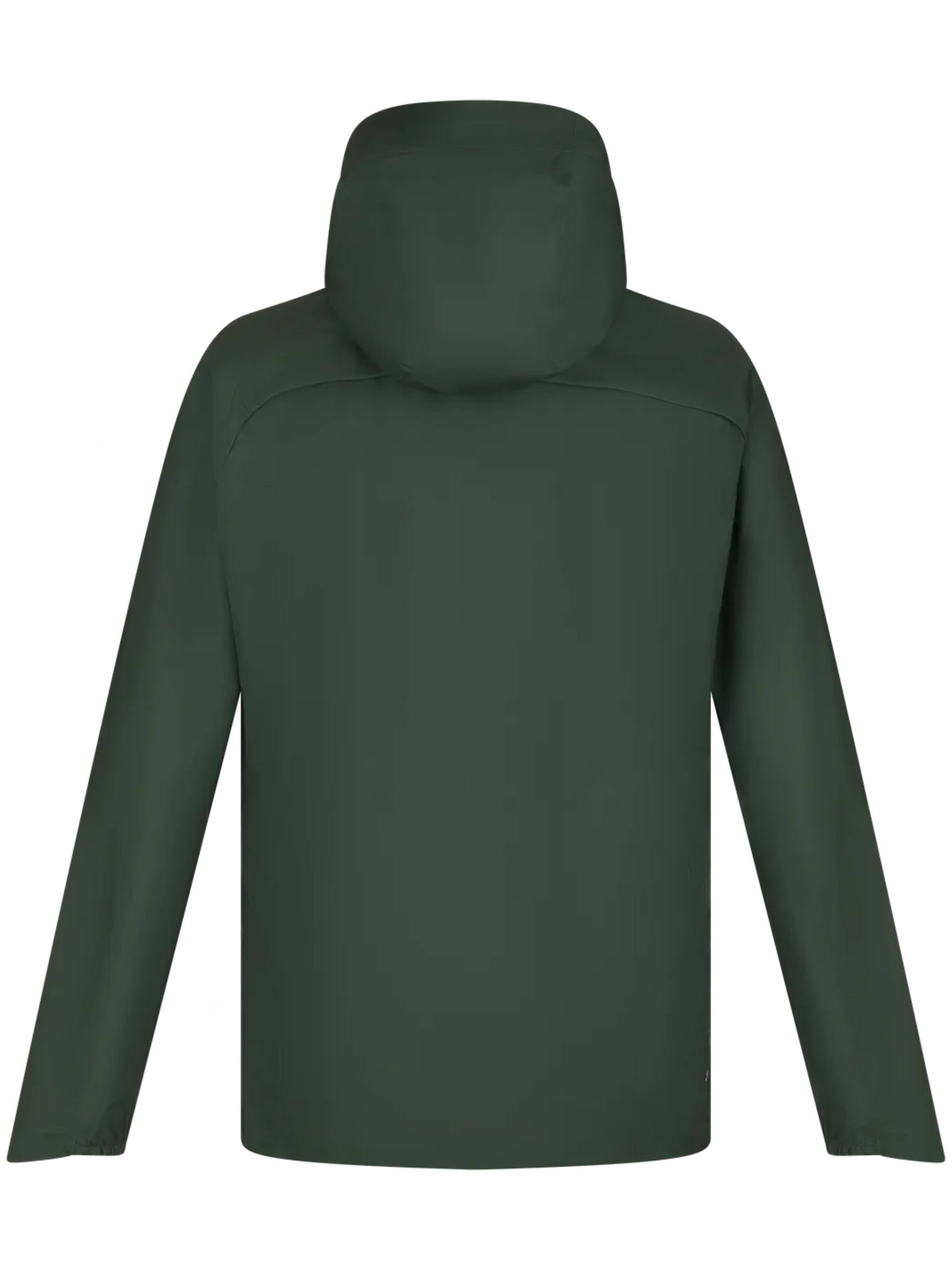 Dark Green Ruskola 3L Polyester Jacket