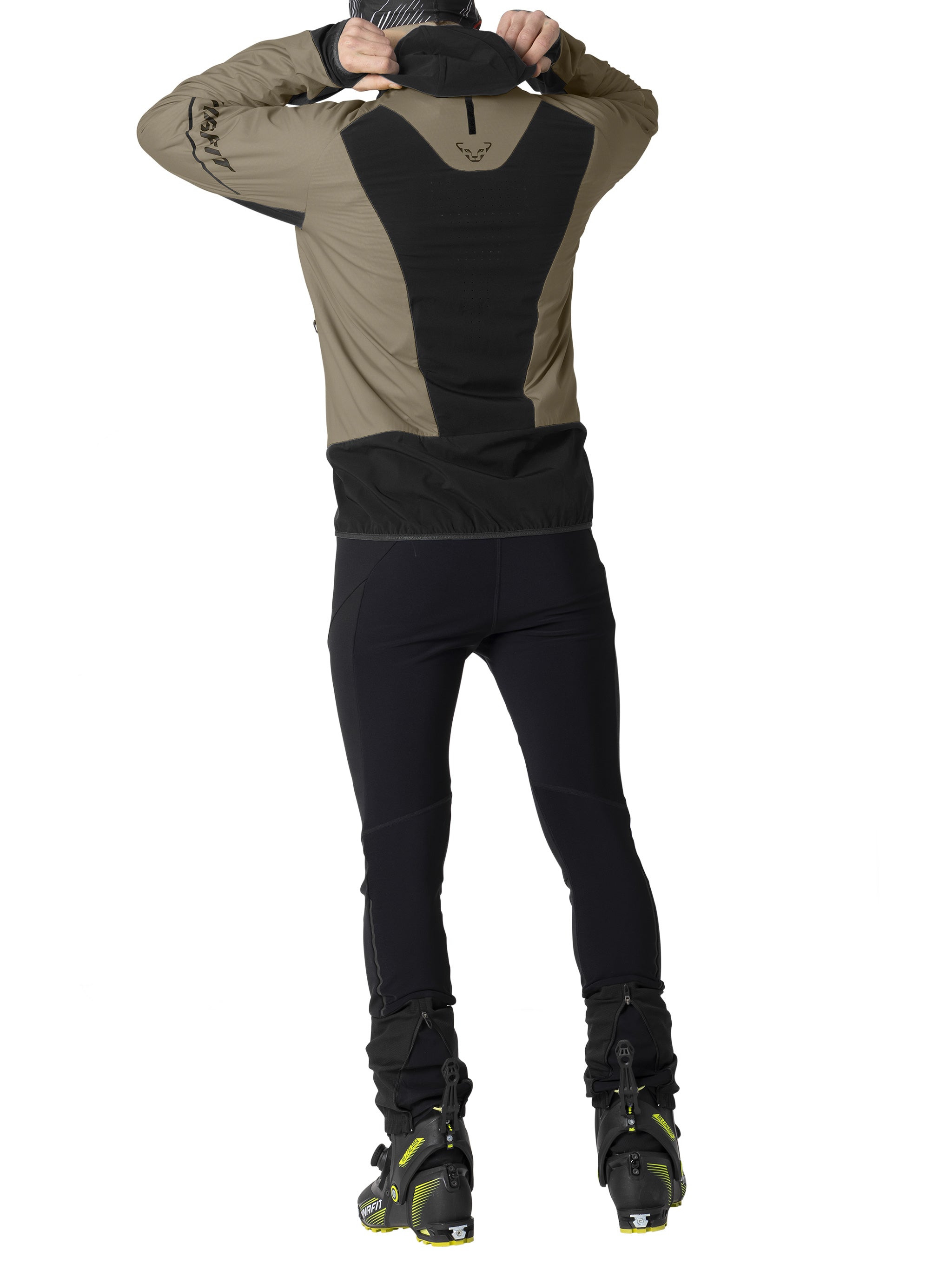 Mezzalama Ptc Alpha Beige/Black Hooded Jacket