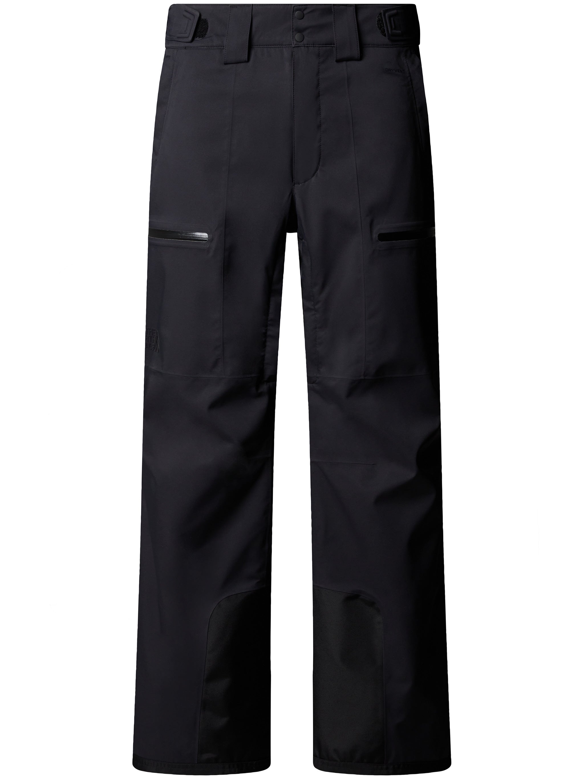 Black Chakal Pant Straight-Leg Ski Pants
