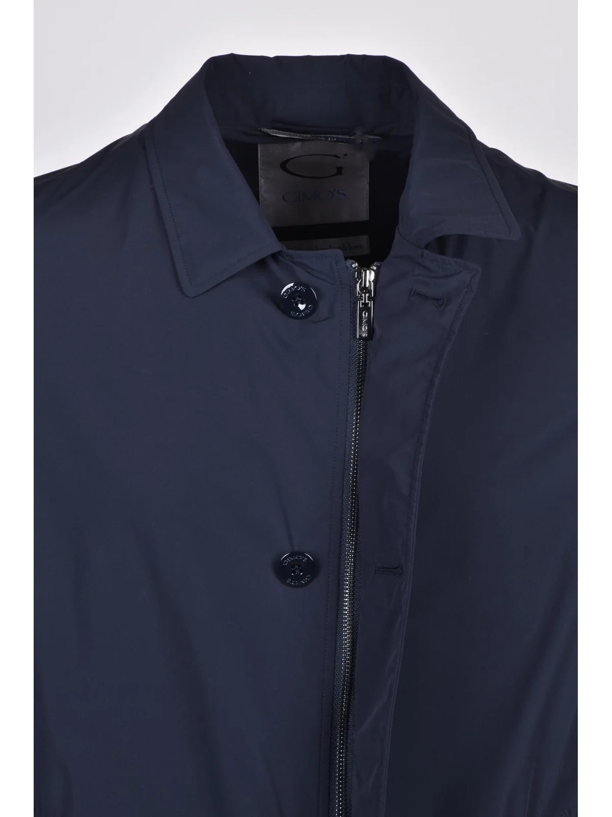Nylon Spandex Short Trench Coat