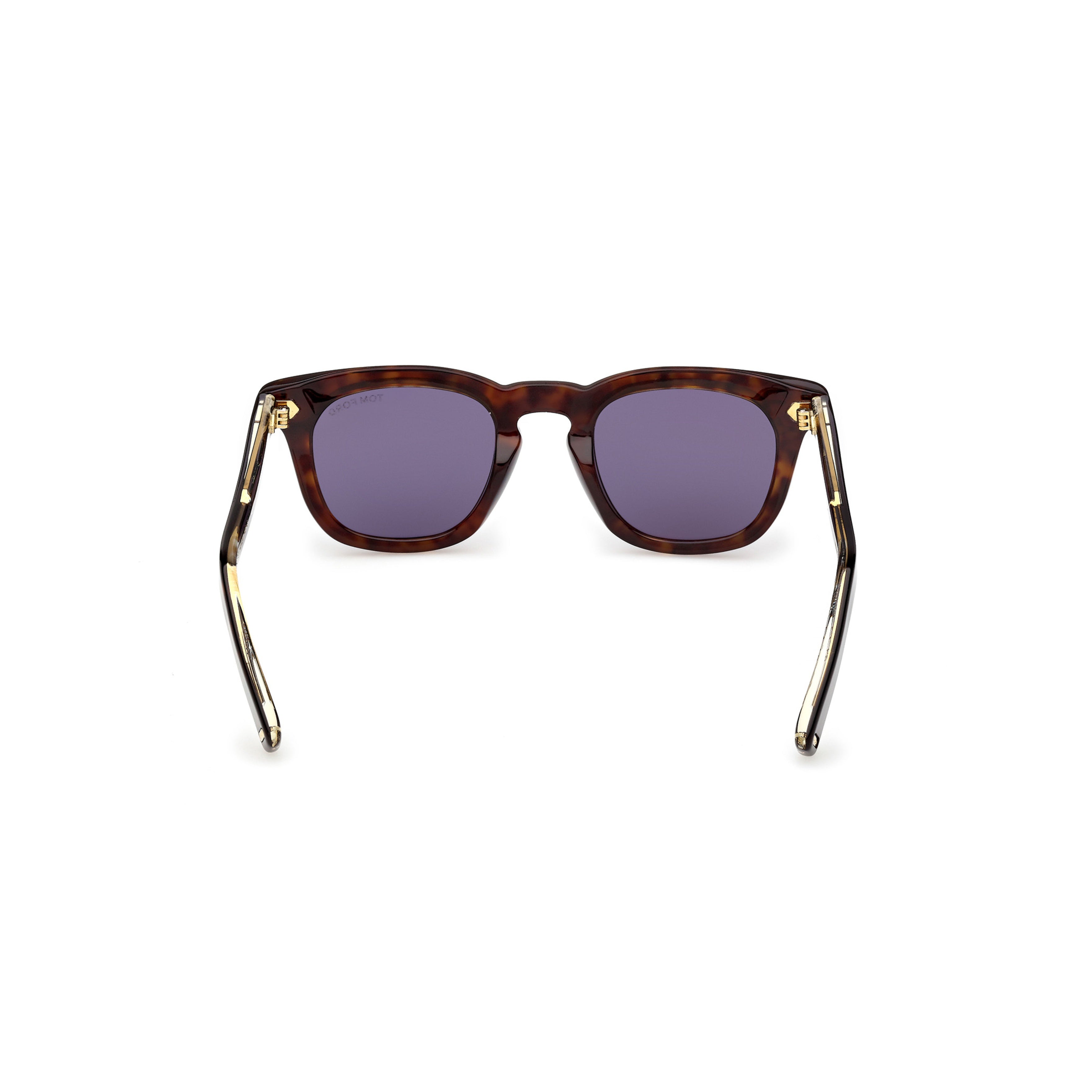Ft1326 Classic Square Frame Tortoiseshell Acetate Sunglasses