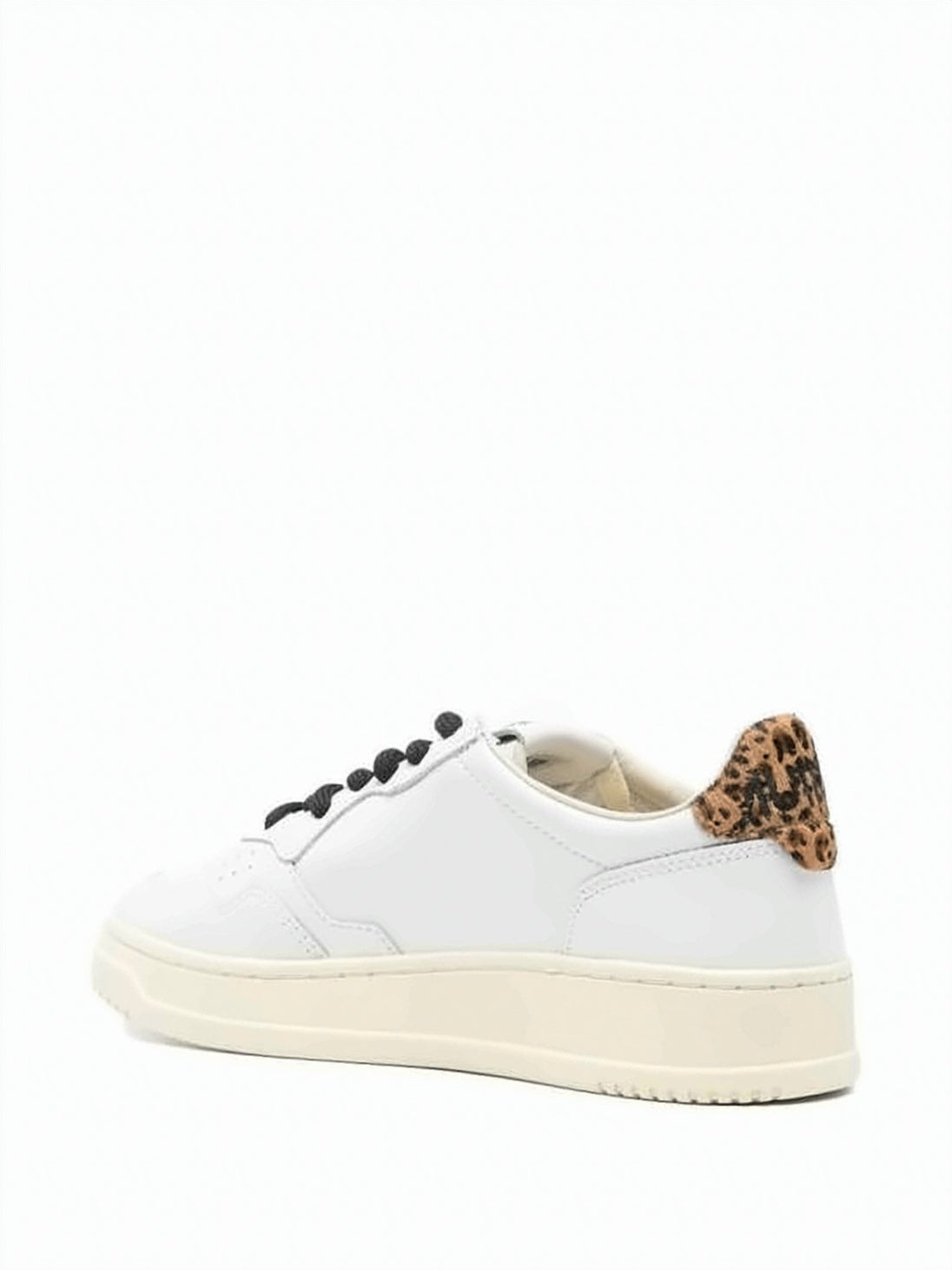 Perforated Leather Low-Top Sneakers
