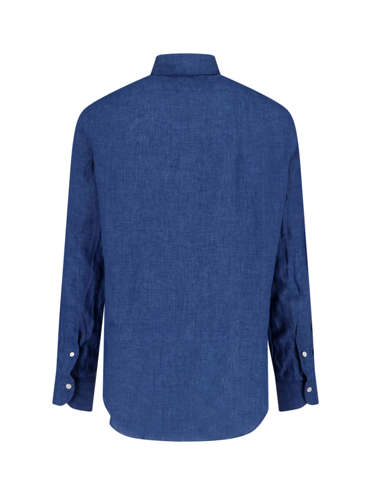 Blue Gaeta Linen Shirt