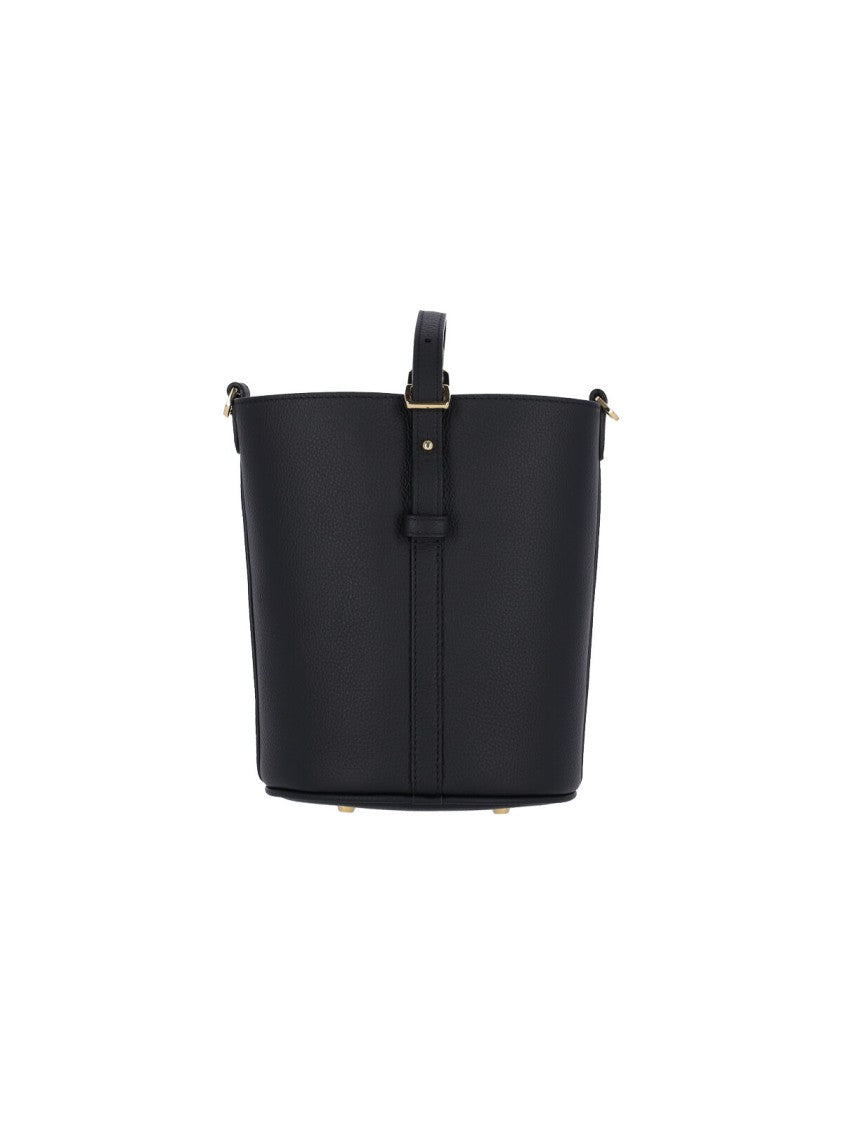 "Jp" Small Bucket Bag – Black