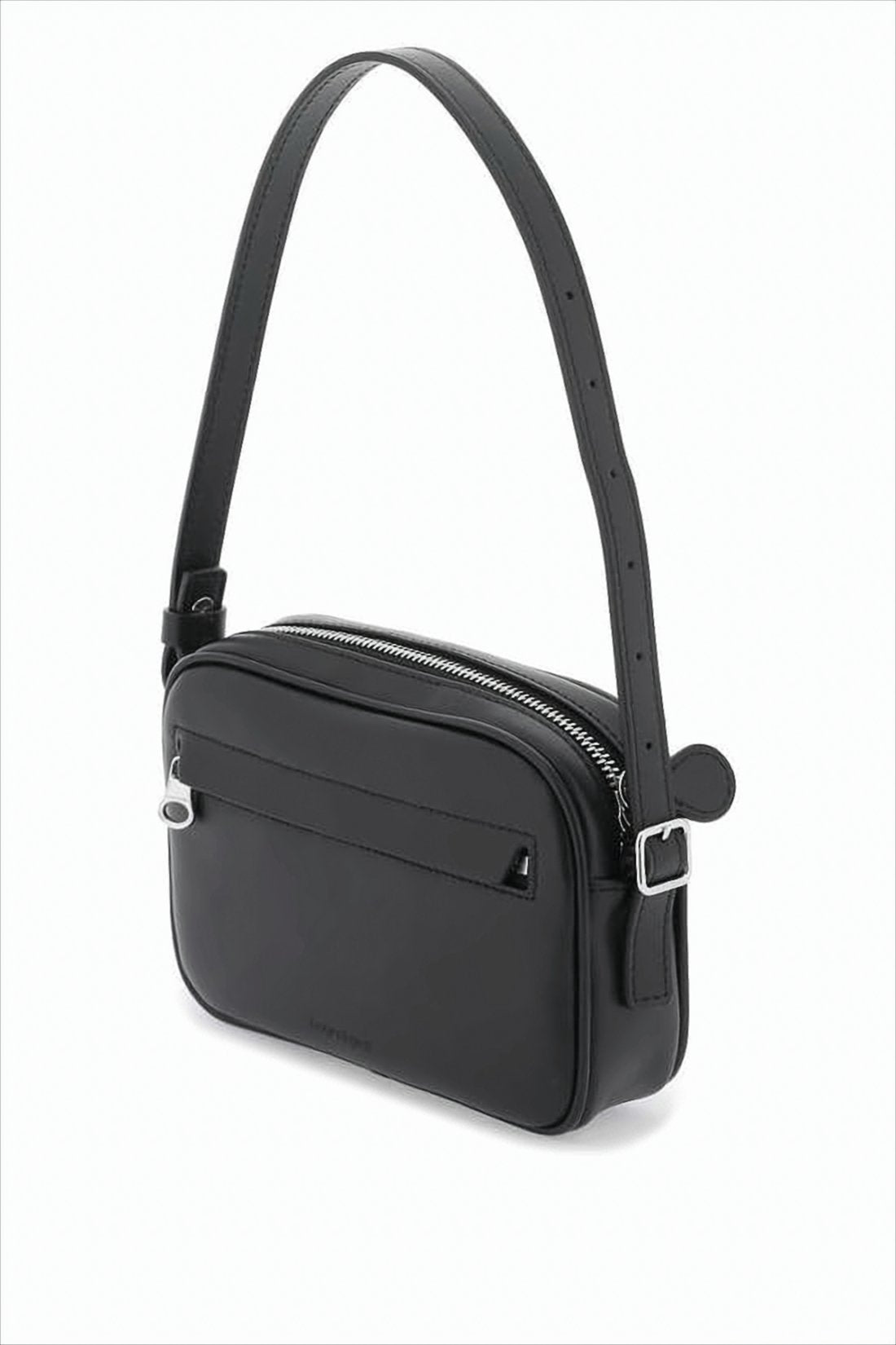 Rectangular Shoulder Bag with Bold Logo
