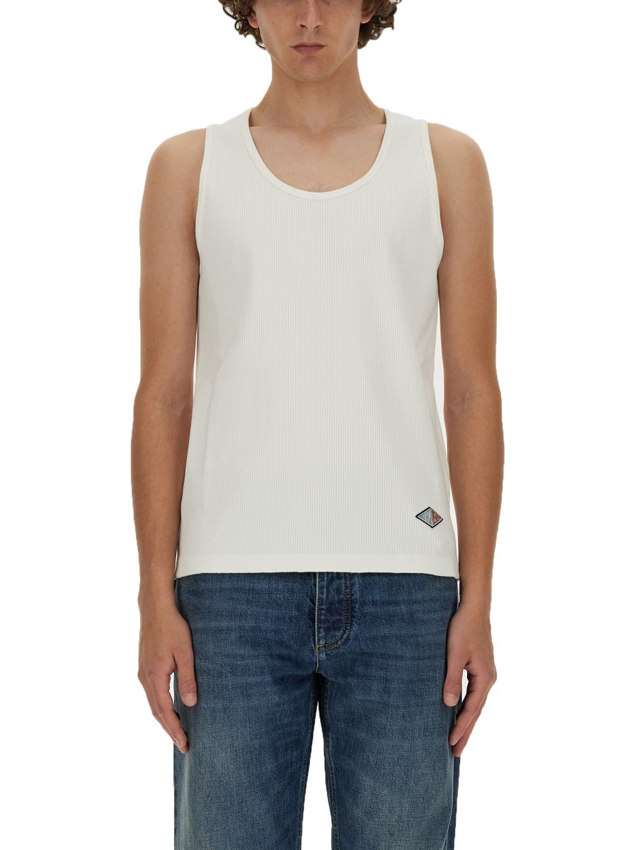 Cotton Jersey Top with Tailored Silhouette