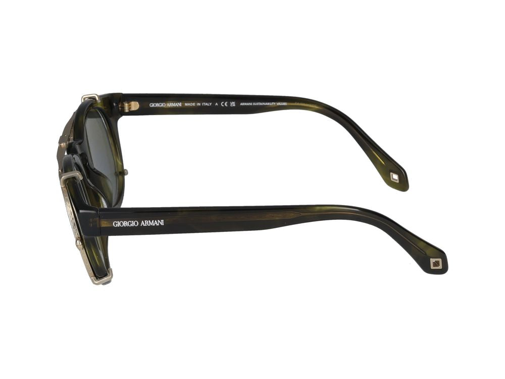 Sunglasses Giorgio Armani 0AR8190U 59871W Striato Verde 48/22/145