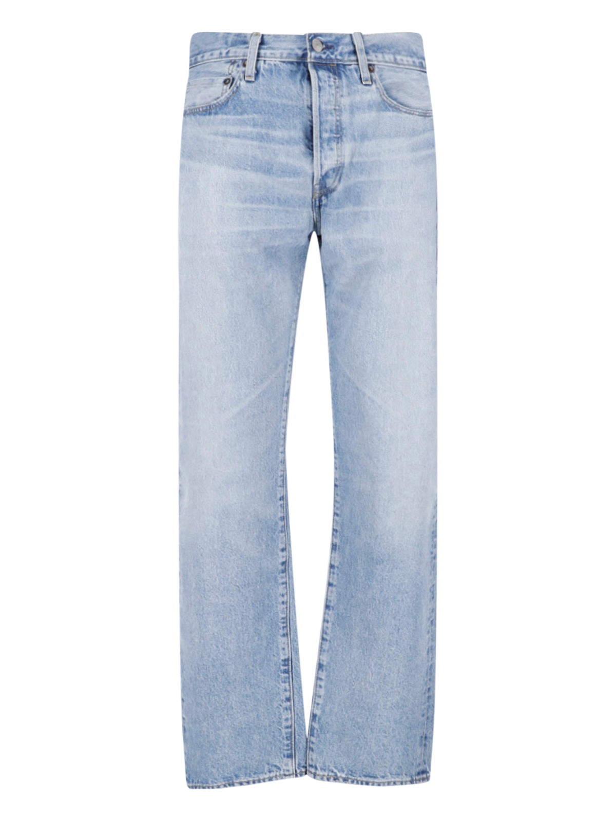 Blue 501 80s Straight-Leg Denim Jeans