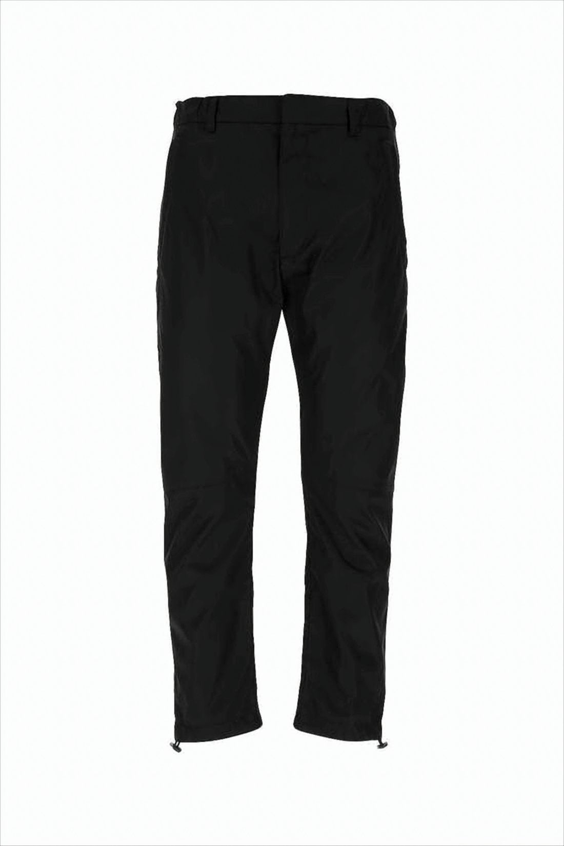 Streamlined Black Suit Pants with Modern Fit