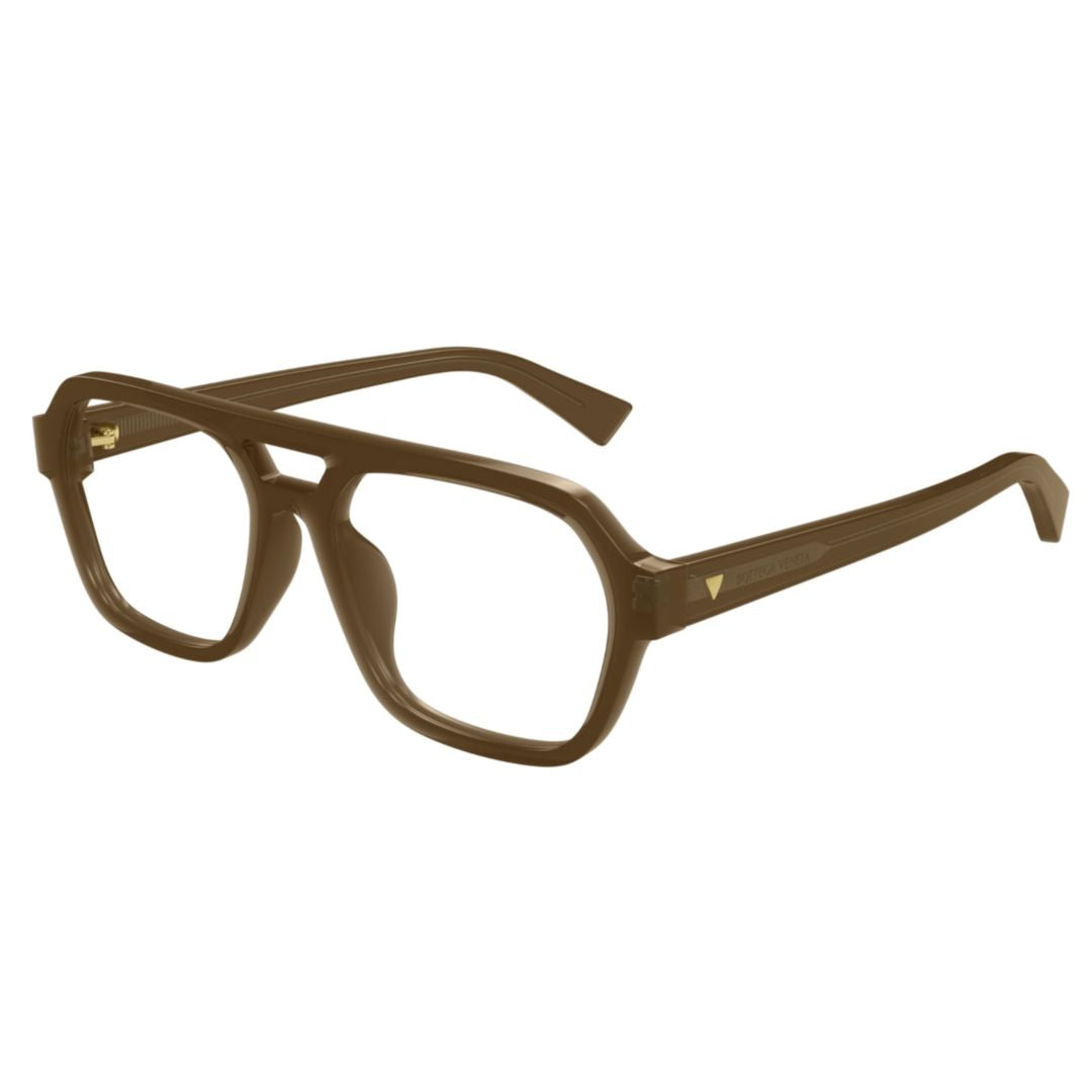 Rectangular Bold Frame Sunglasses With Keyhole Bridge