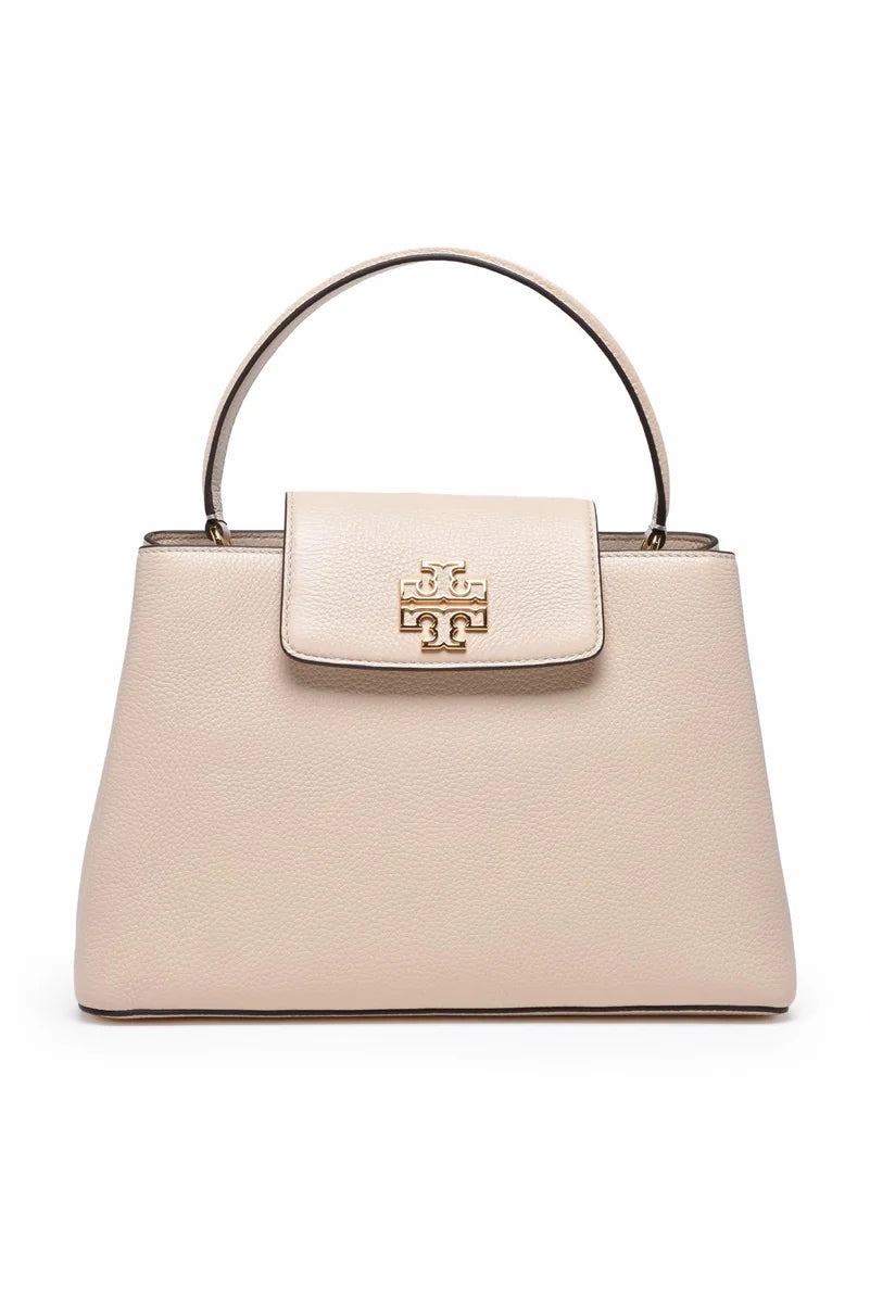 Britten Satchel Tote Bag - Cream
