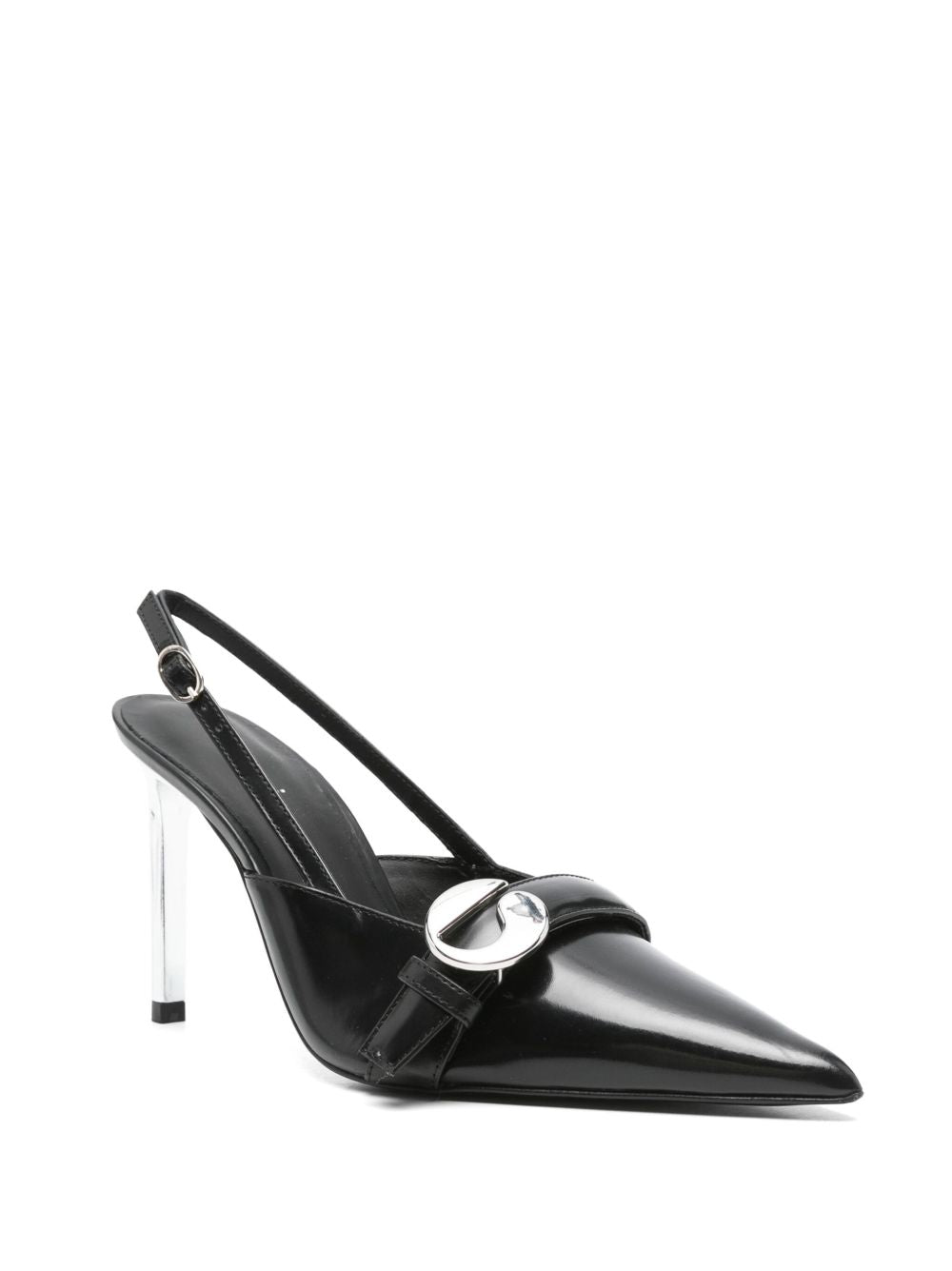 Pointed-Toe Slingback Pumps