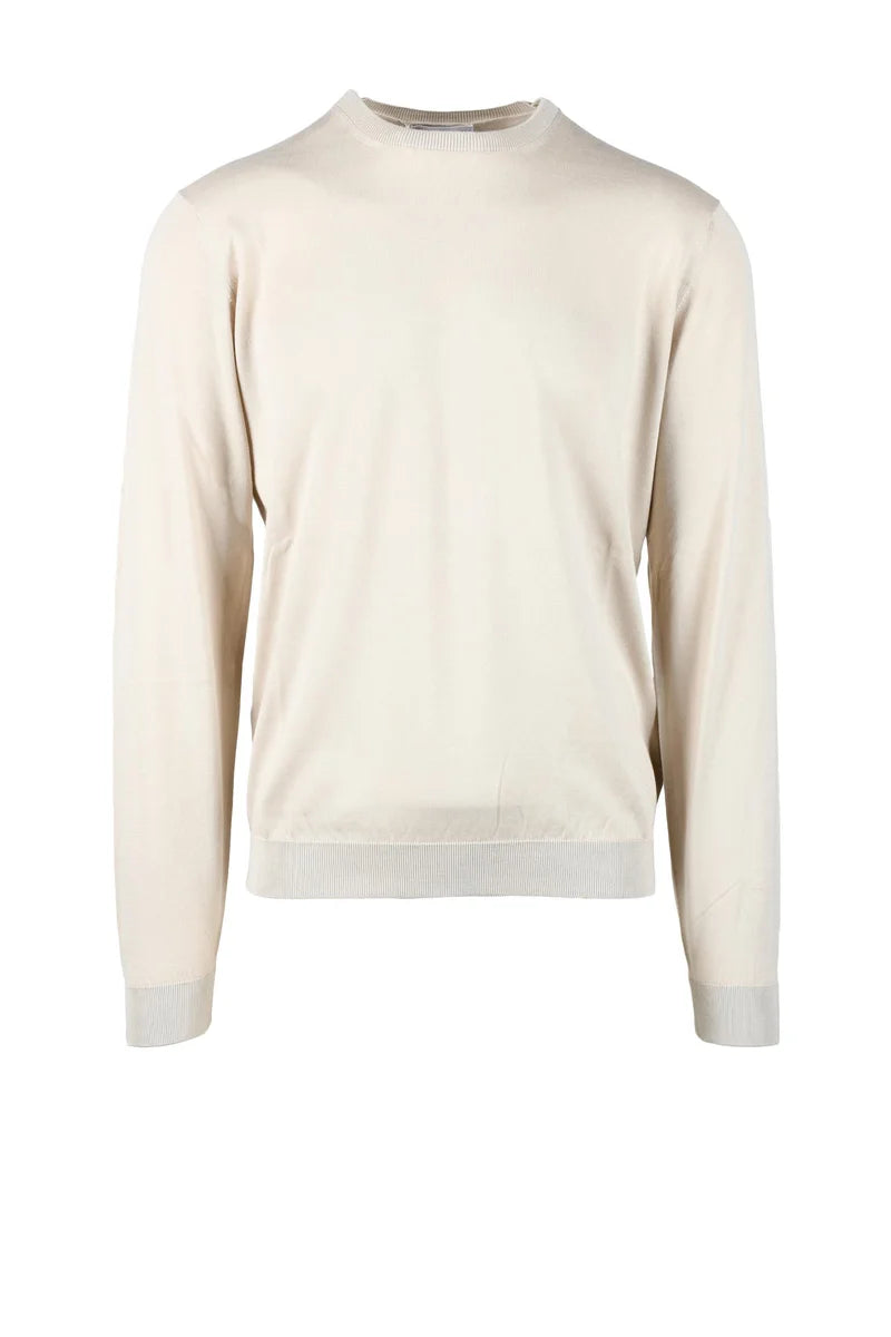 Cotton Sweater - Beige