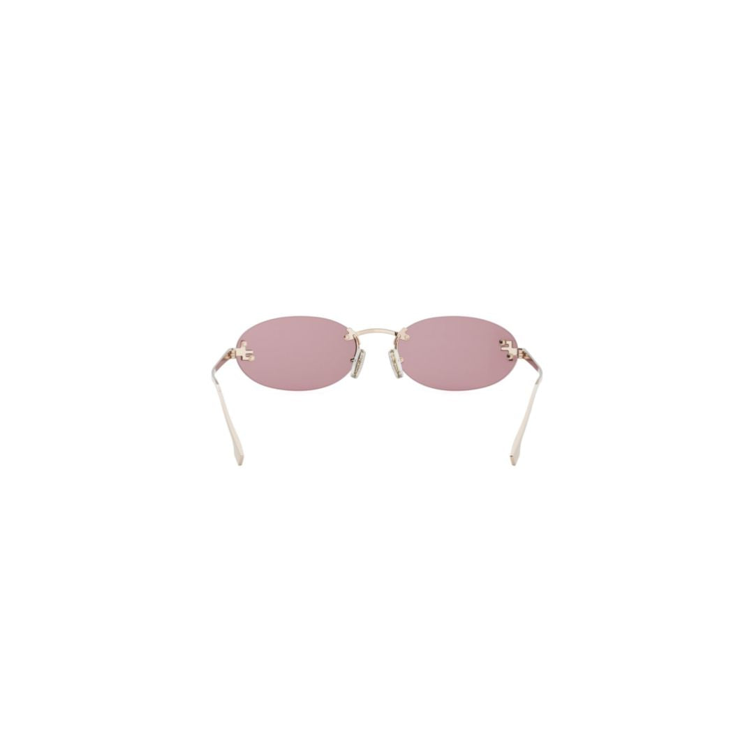 Fe4075us Oval-Shaped Sunglasses