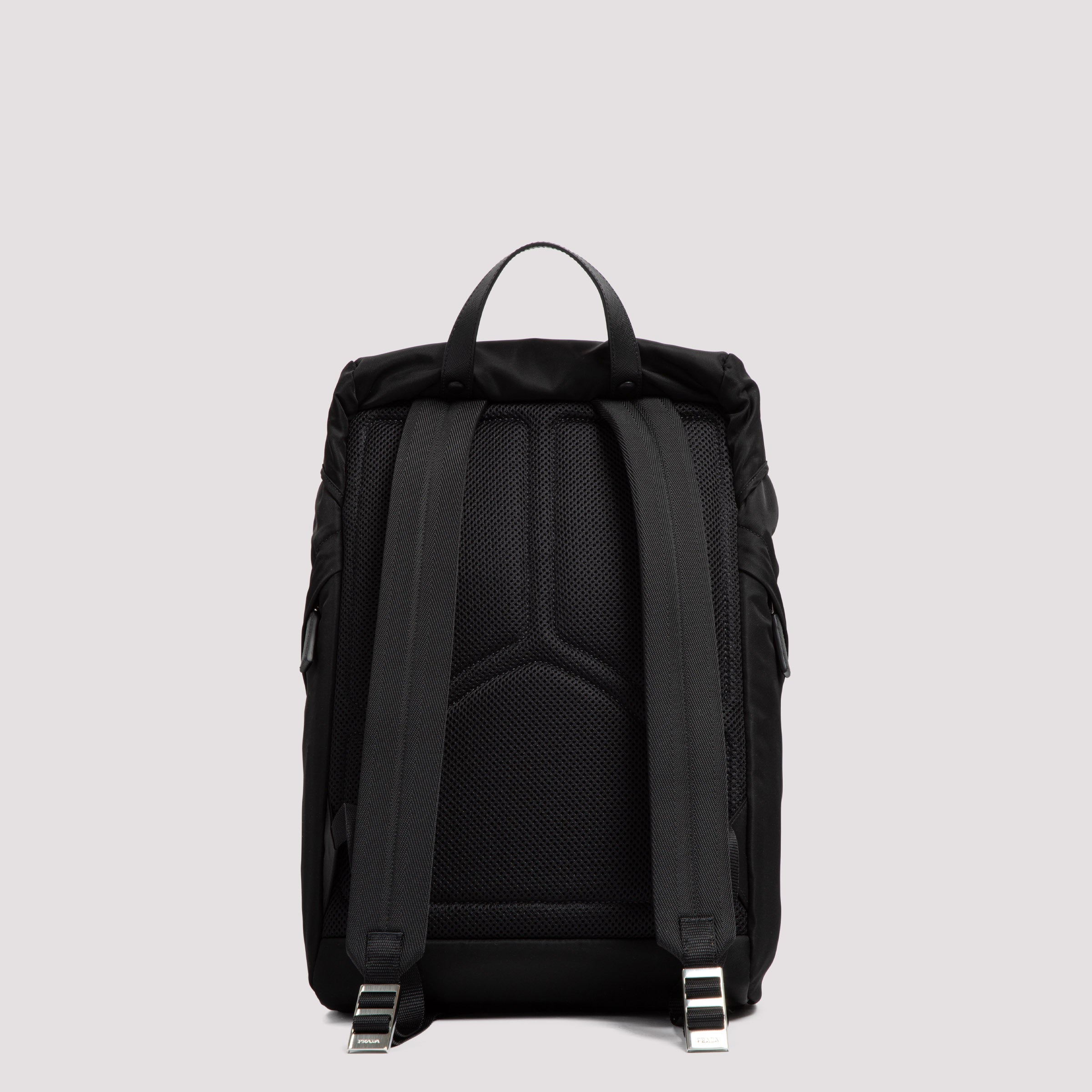 Black Nylon Backpack