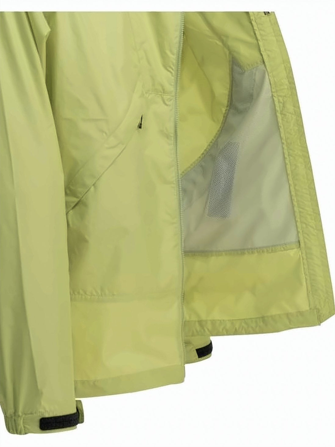 Pale Yellow Lightweight Hooded Goldwin Jacket