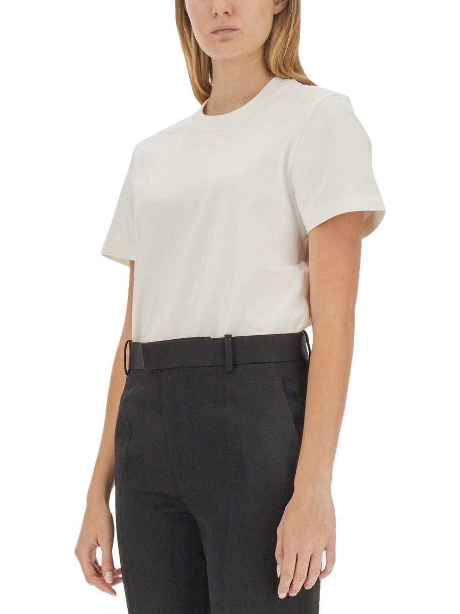 Regular Fit White Cotton T-Shirt