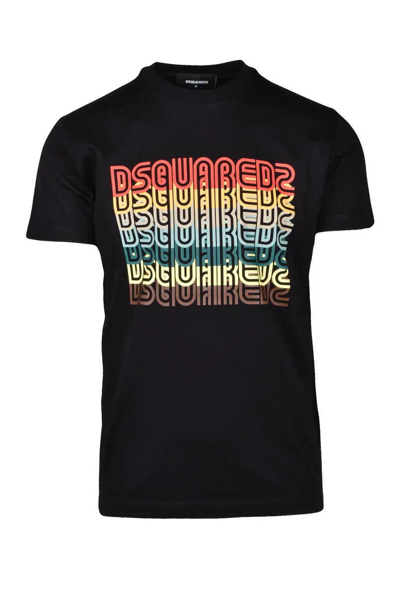 Cotton T-shirt - Black