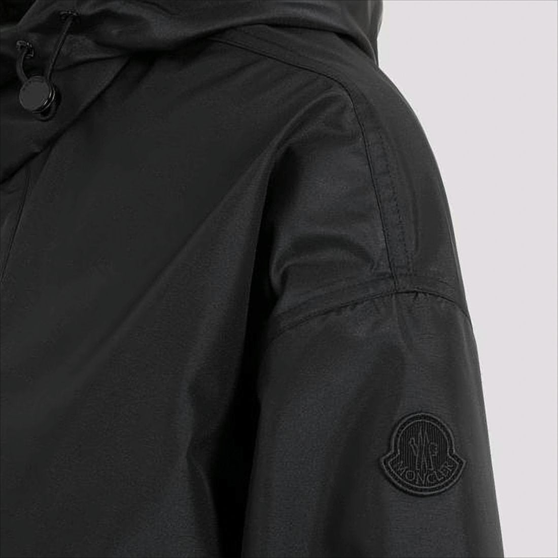 Matte Finish Black Padded Jacket