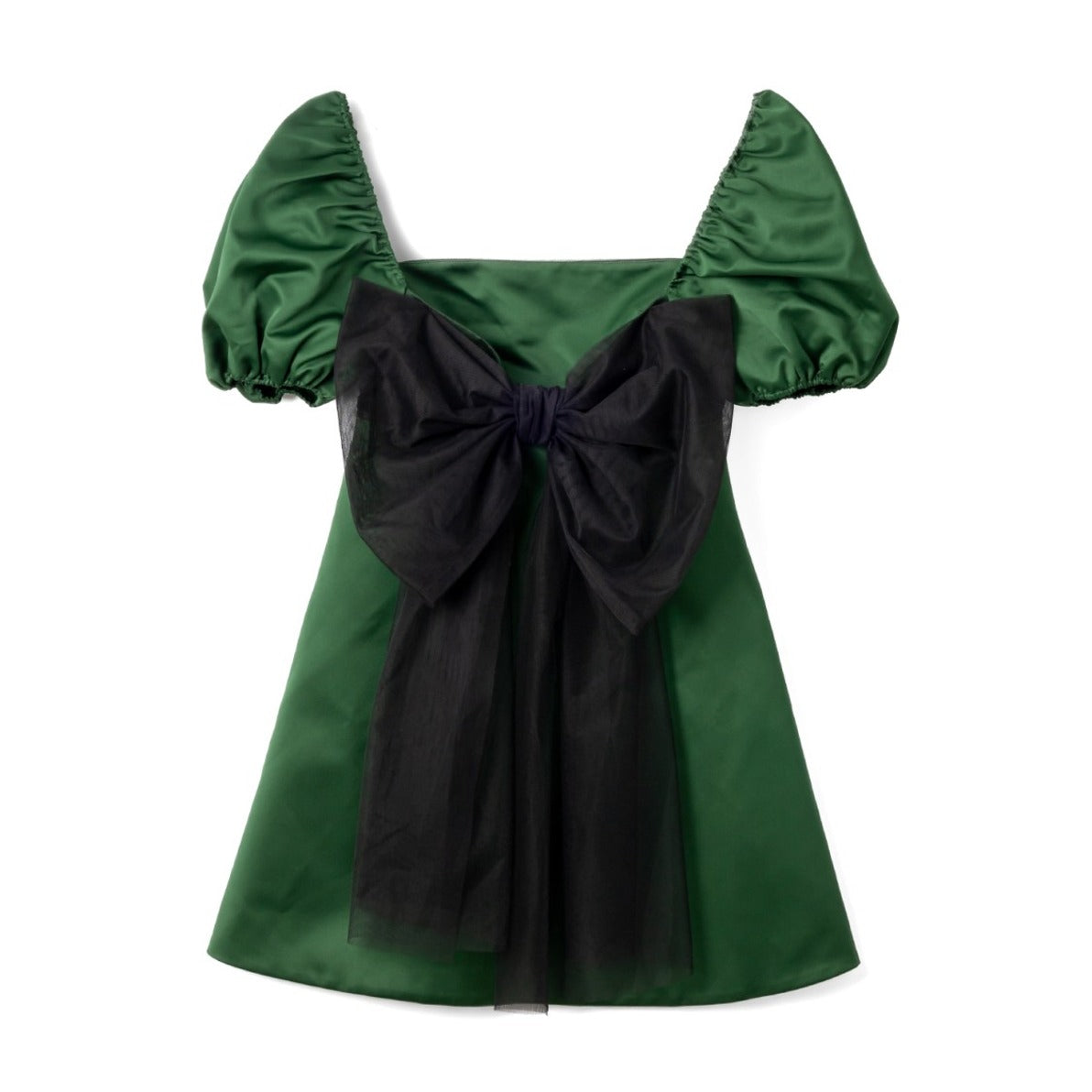 Mini Dress With Square Neckline