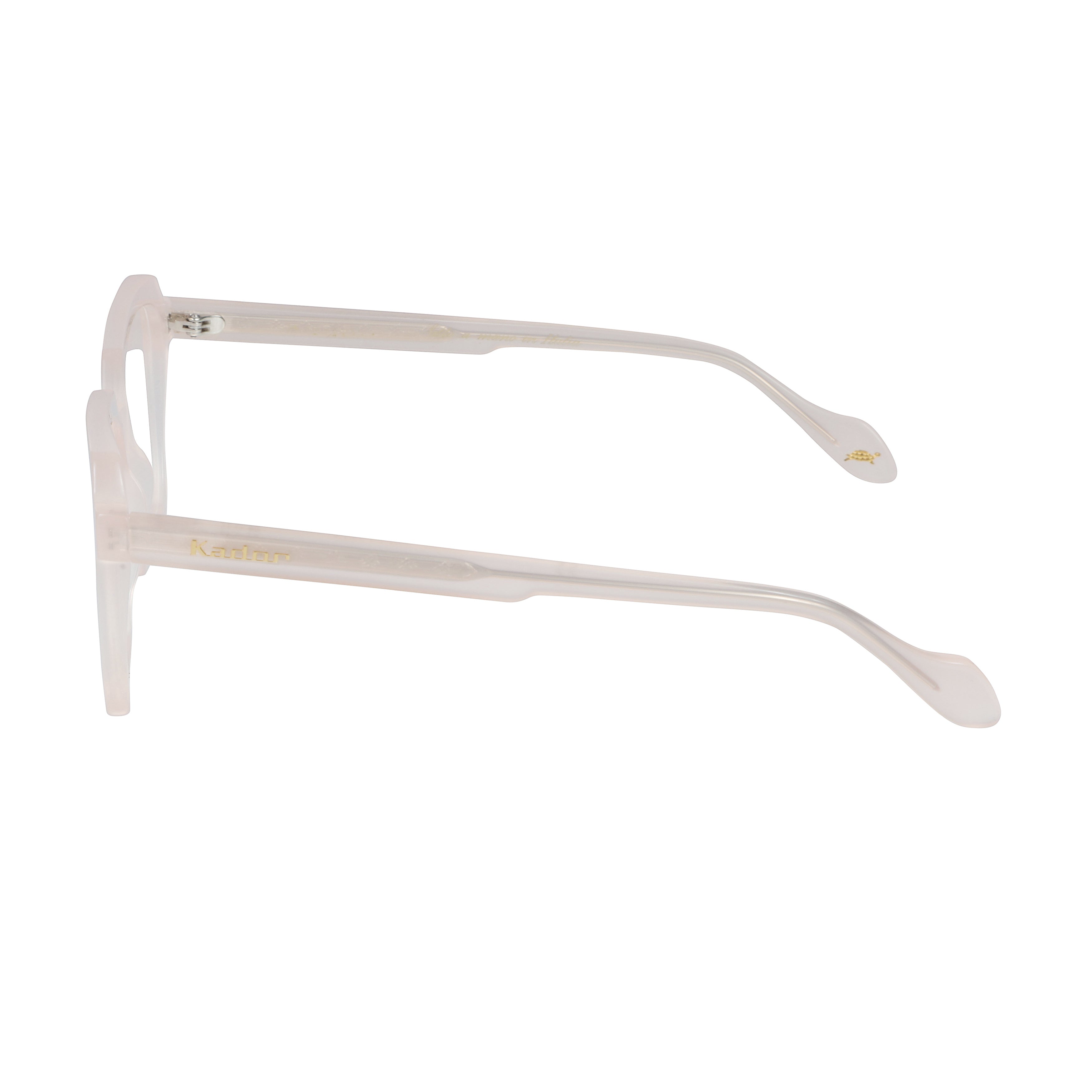 Kallima Light Translucent Beige Square Frame Eyeglasses
