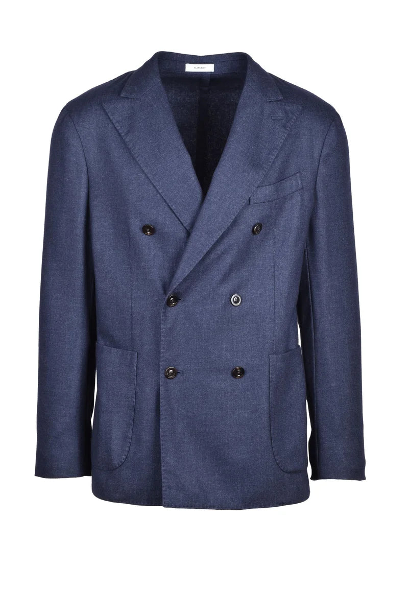 Double-Breasted Jacket - Blue