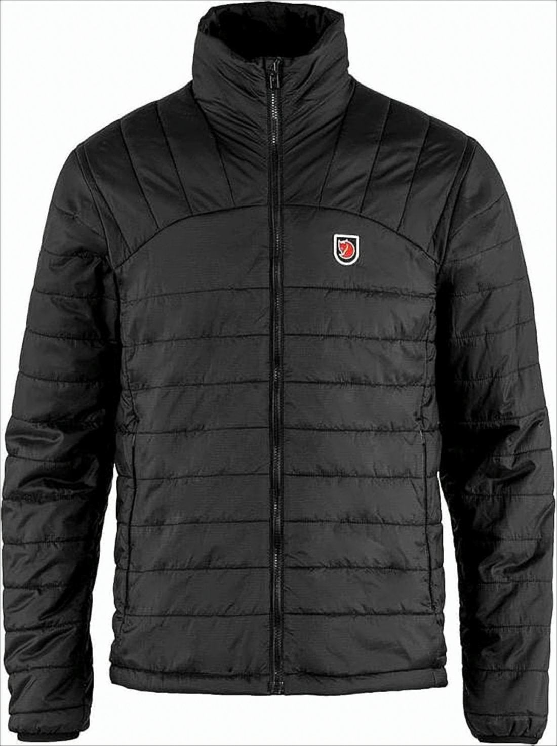 Quilted High Collar Jacket with Fitted Silhouette