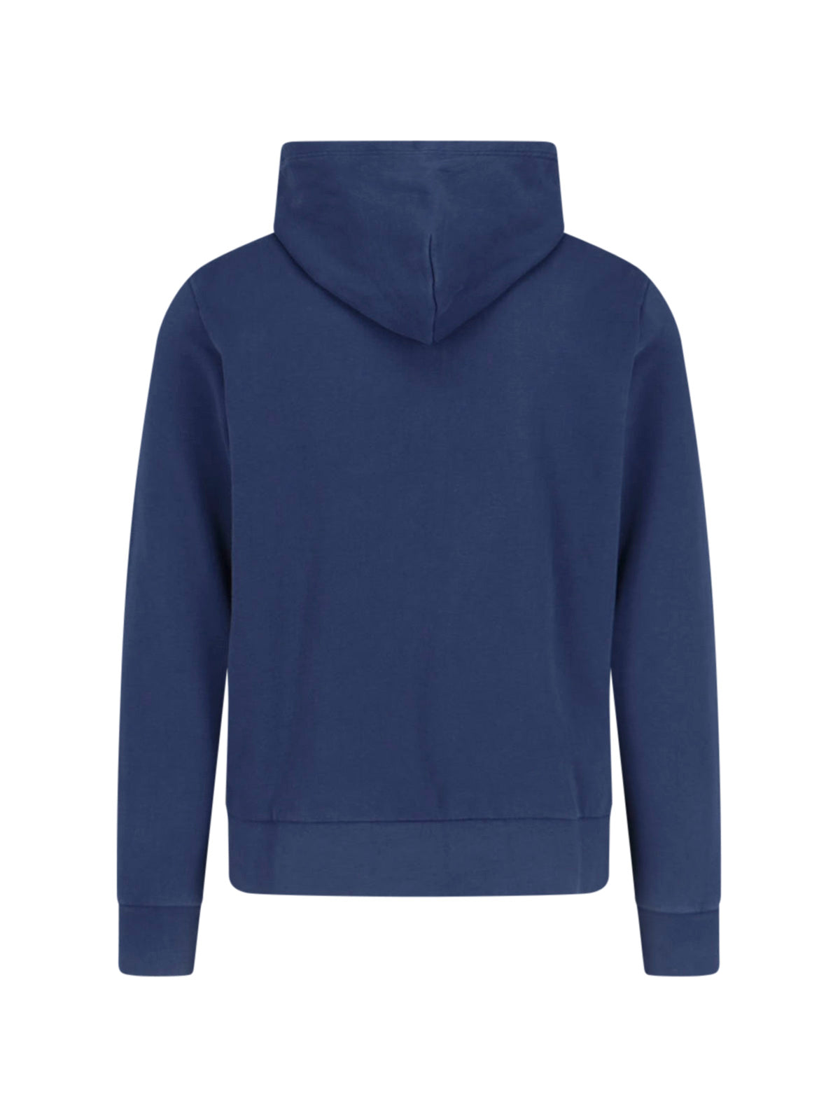 Logo Zip-Up Hoodie – Navy