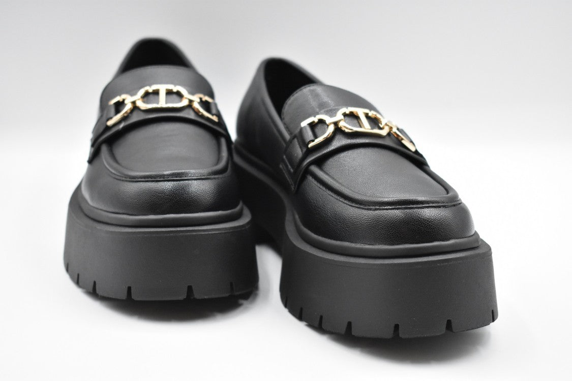 Platform Laced Flat Shoes